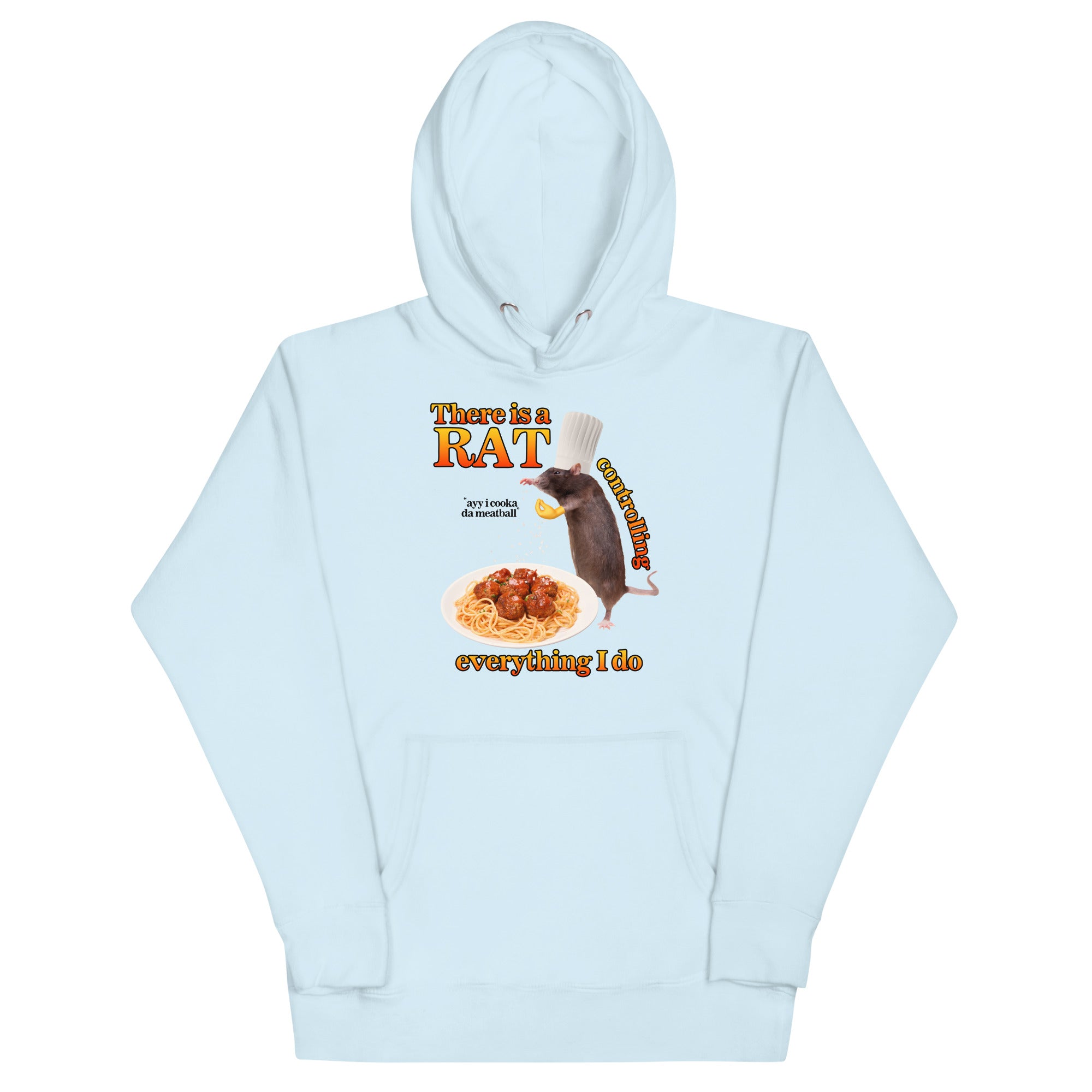 There Is A Rat Controlling Everything Unisex Hoodie