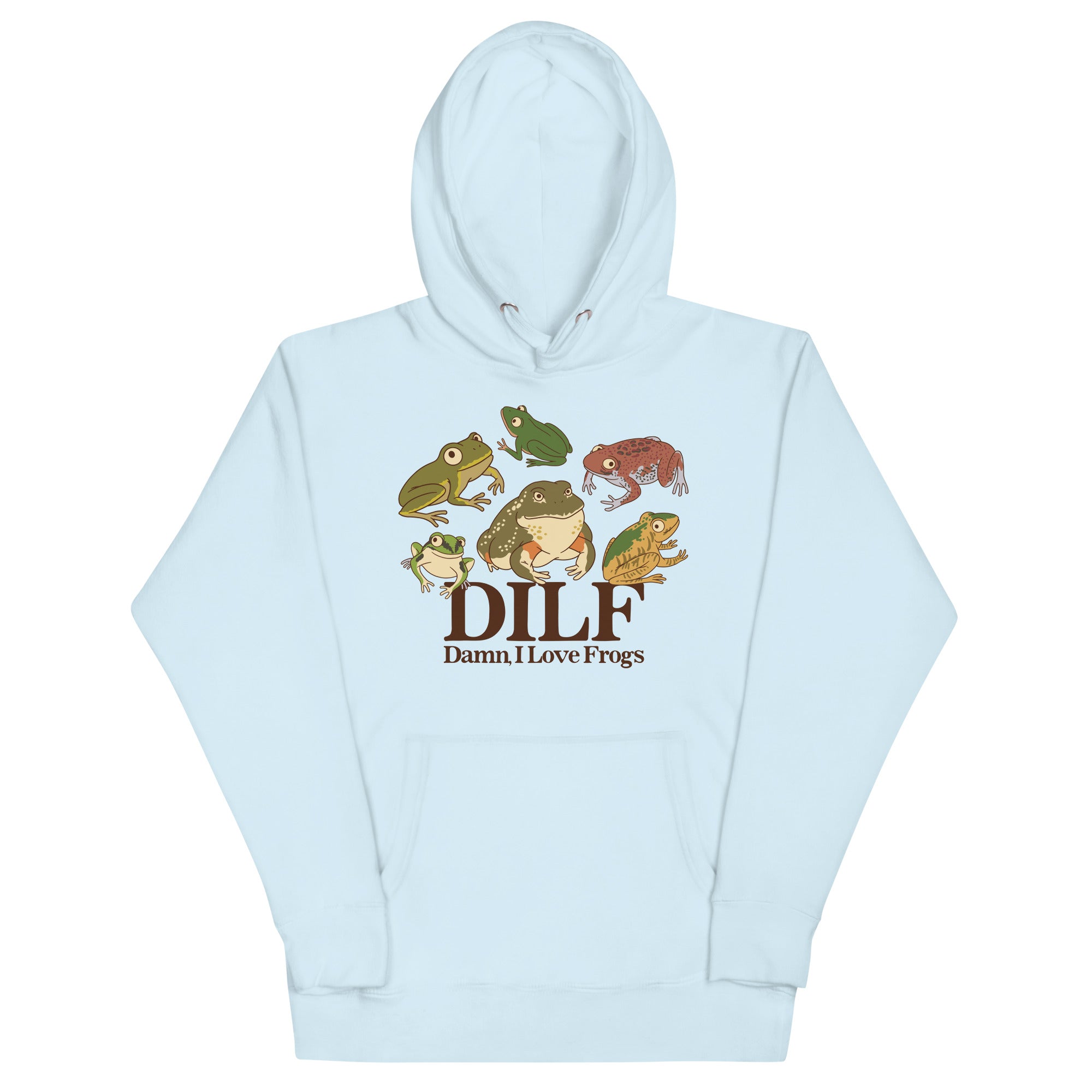 DILF (Damn, I Love Frogs) Unisex Hoodie