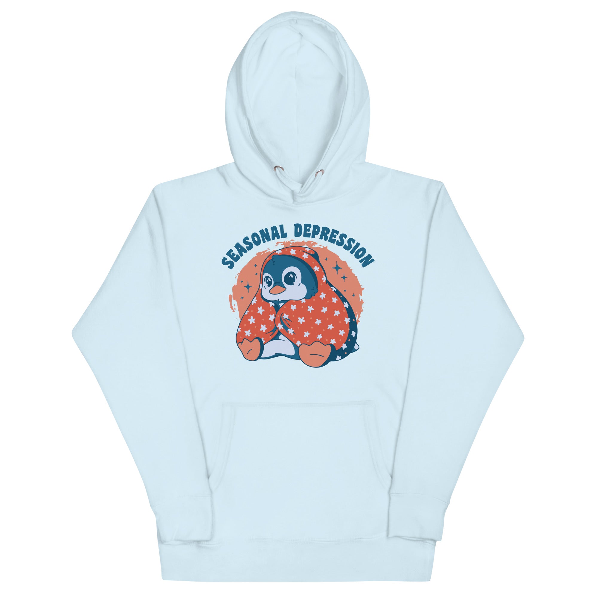 Seasonal Depression Penguin Unisex Hoodie