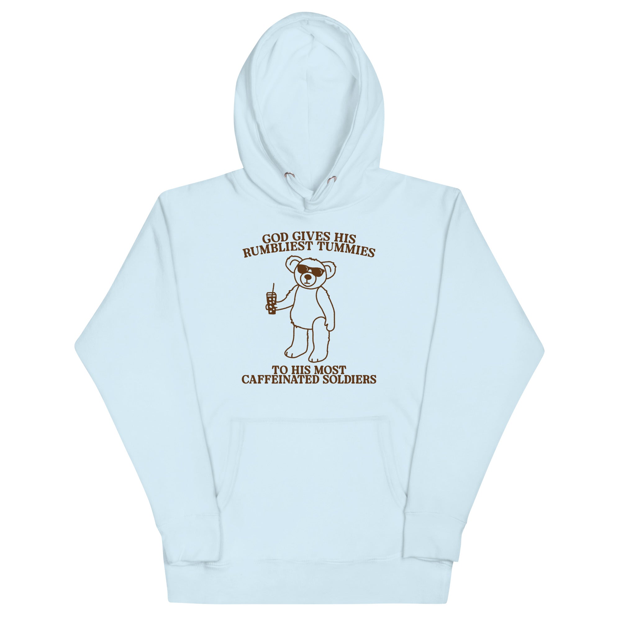 Rumbliest Tummies (Caffeinated Soldiers) Unisex Hoodie