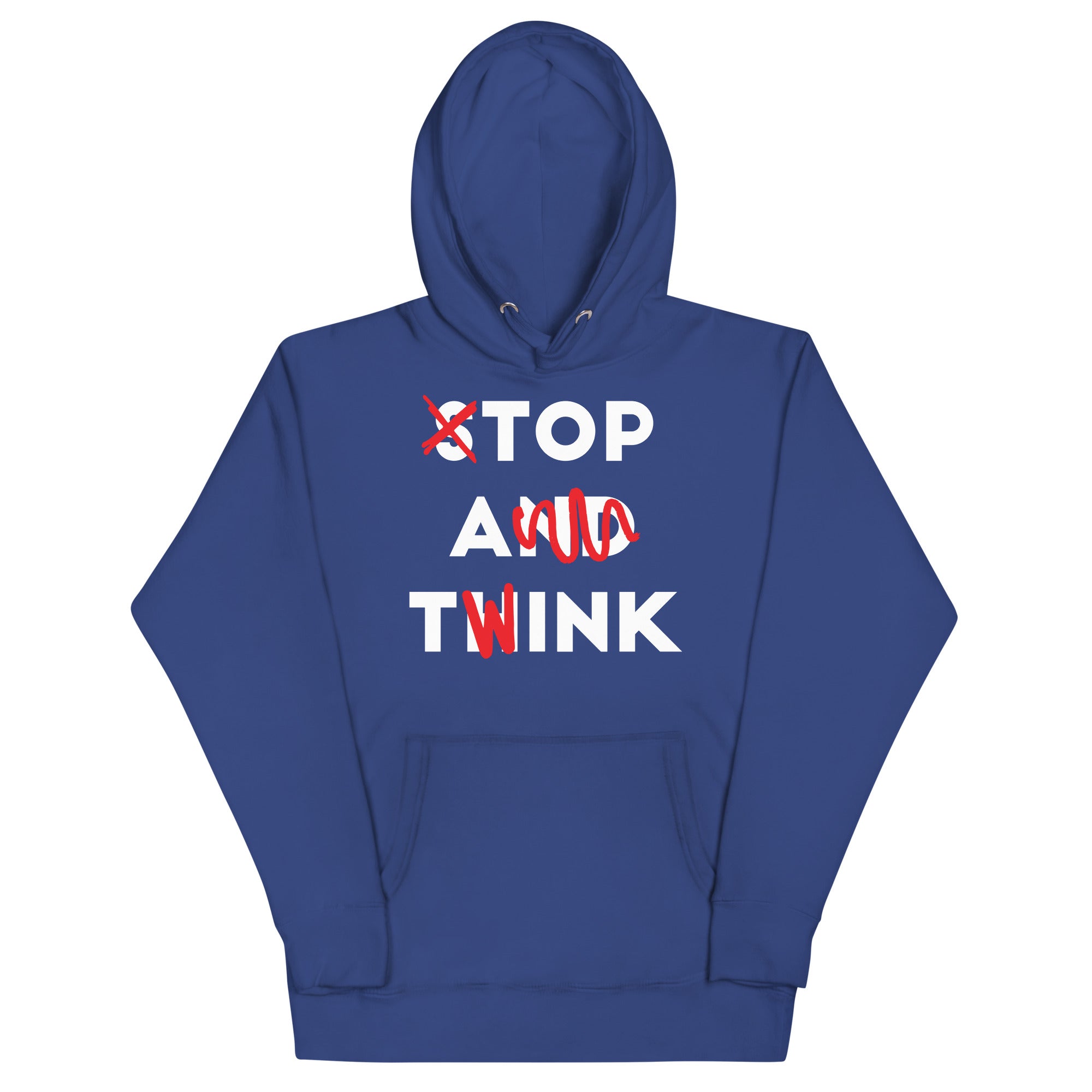 Top a Twink (Stop And Think) Unisex Hoodie