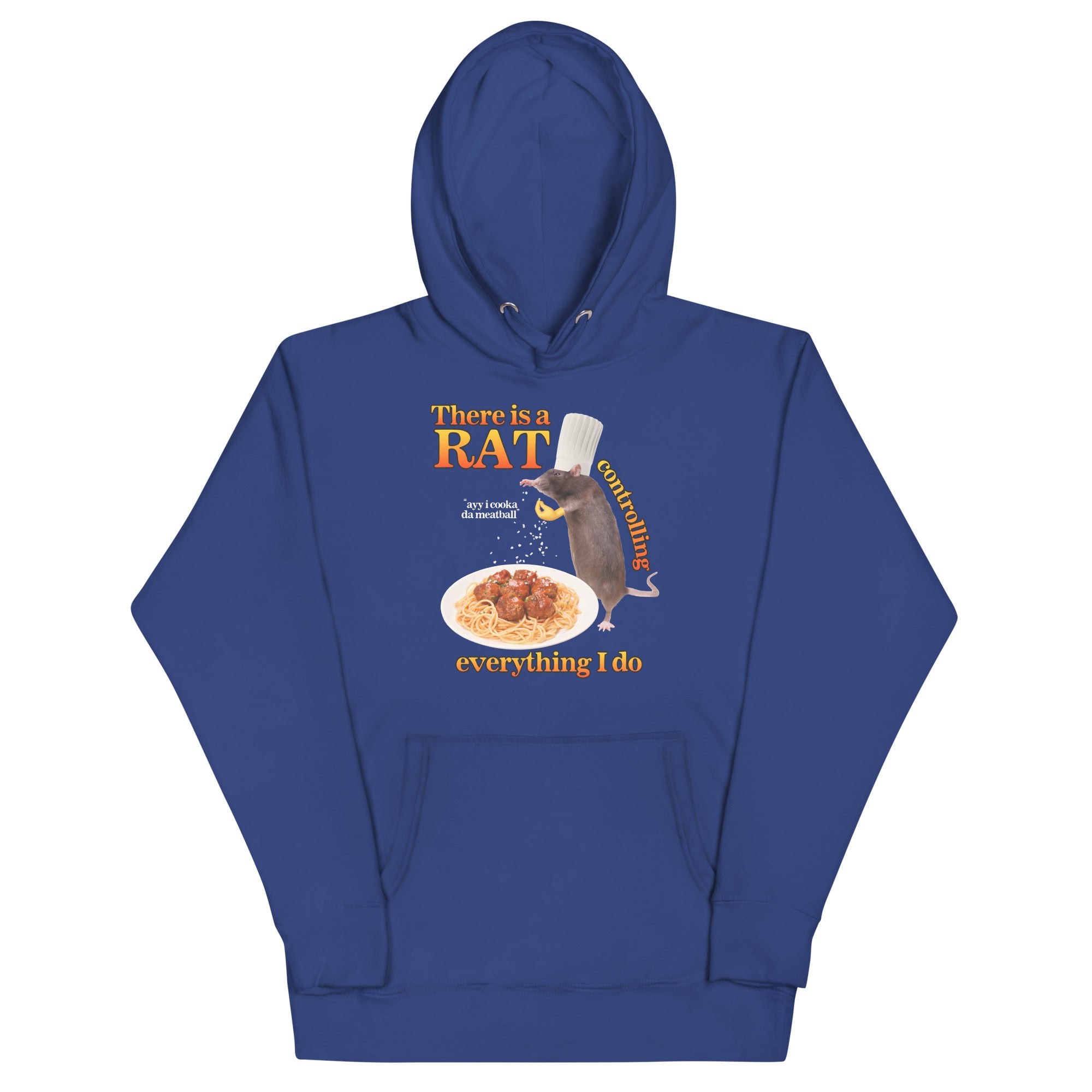 There Is A Rat Controlling Everything Unisex Hoodie