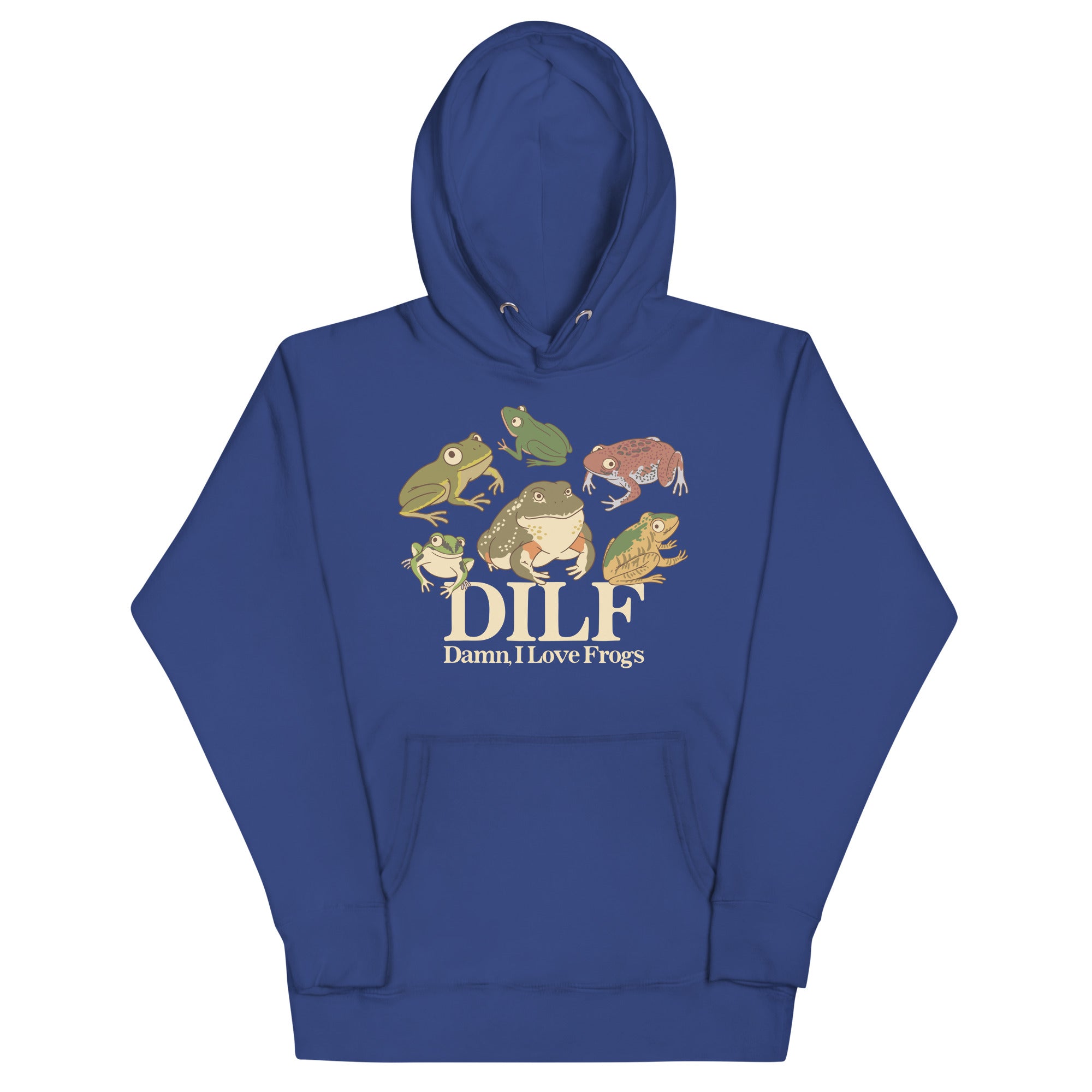 DILF (Damn, I Love Frogs) Unisex Hoodie