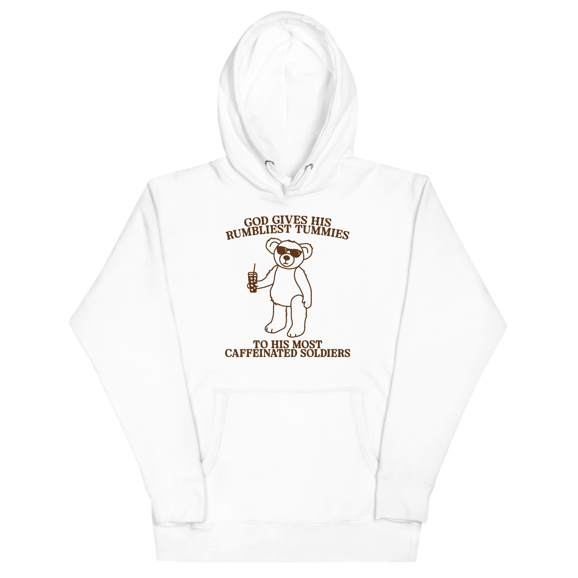 Rumbliest Tummies (Caffeinated Soldiers) Unisex Hoodie