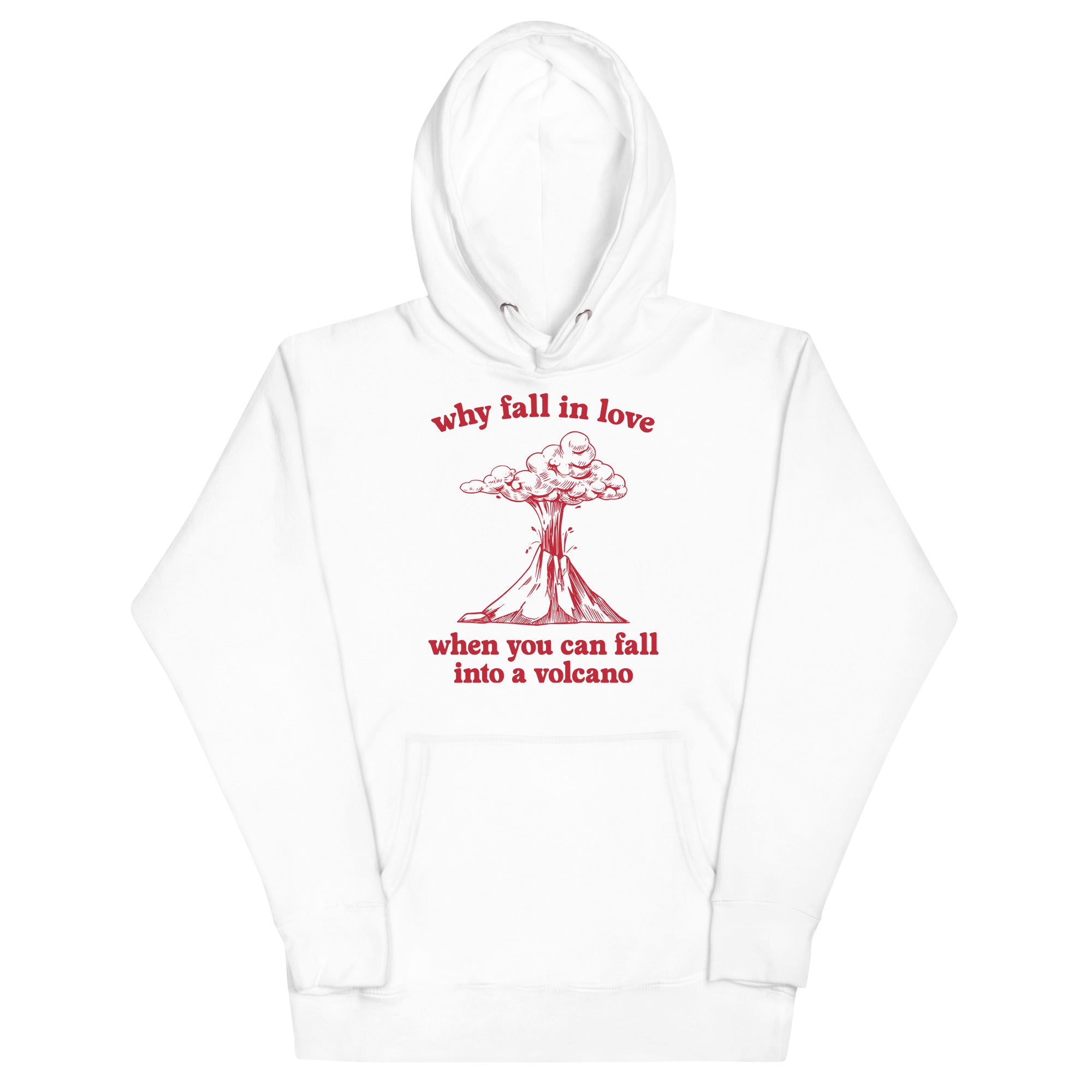 Fall Into a Volcano Unisex Hoodie