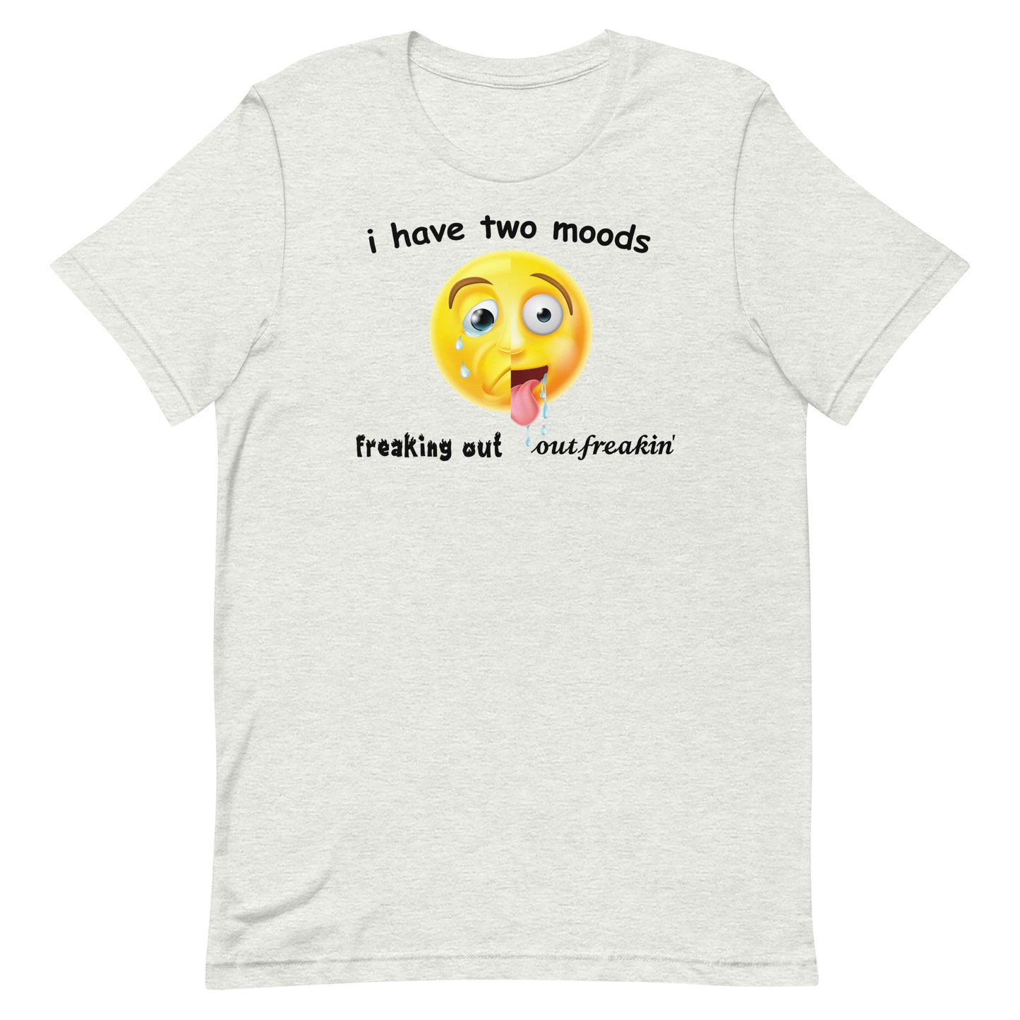 Freaking Out Out Freakin' (Emoji) Unisex t-shirt