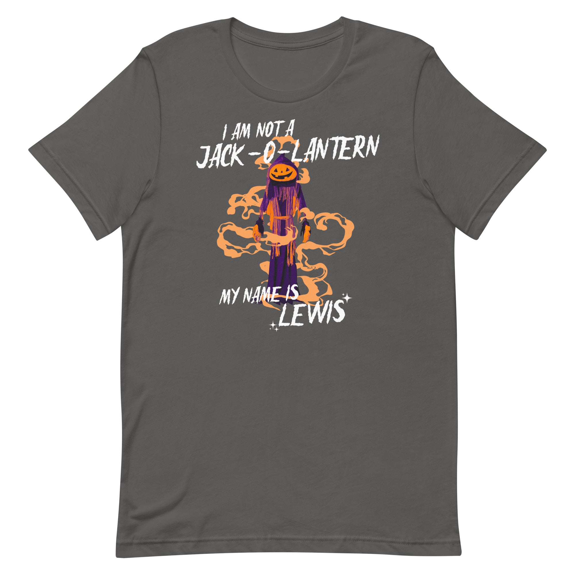 My Name is Lewis (Jack-O-Lantern) Unisex t-shirt