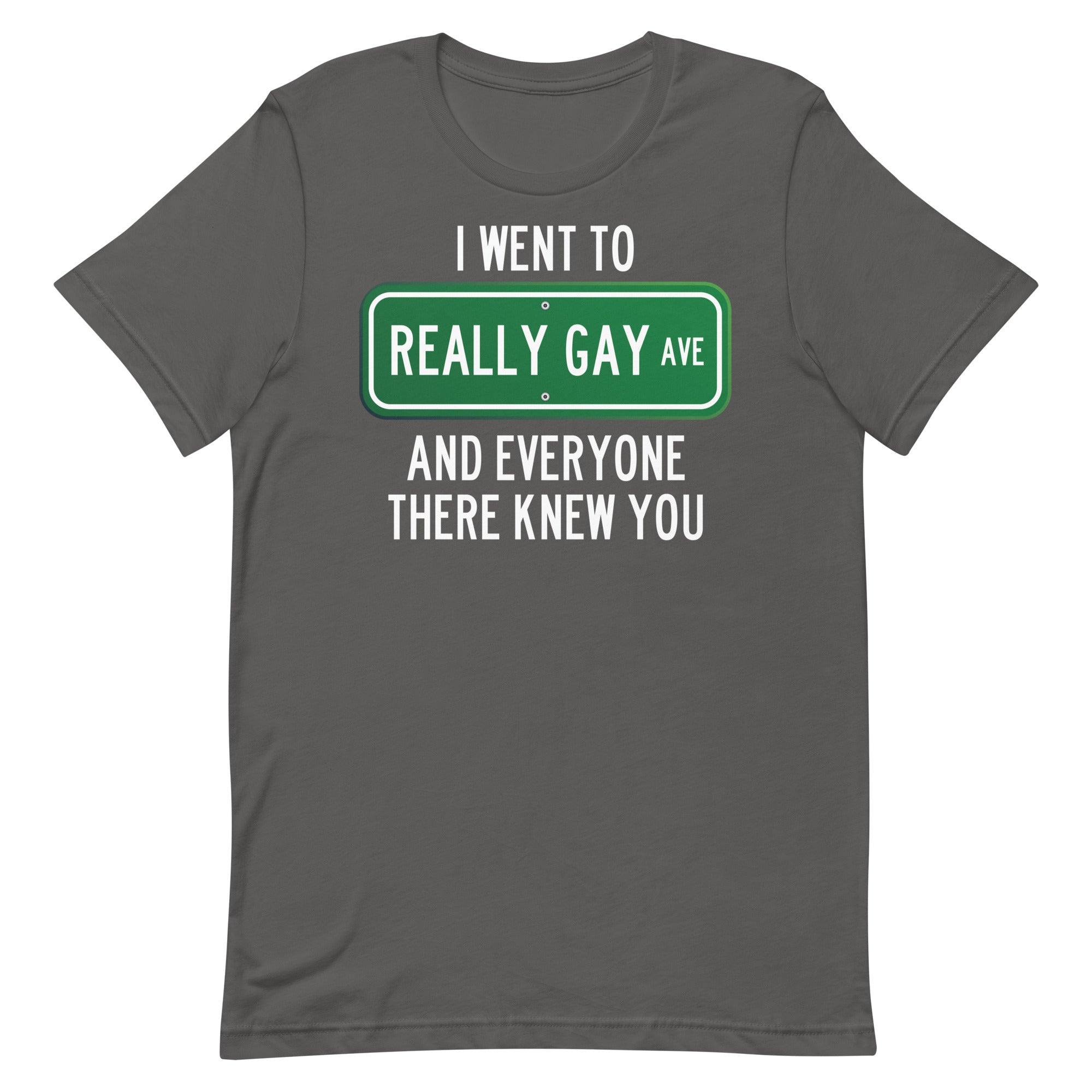 Really Gay Ave Unisex t-shirt