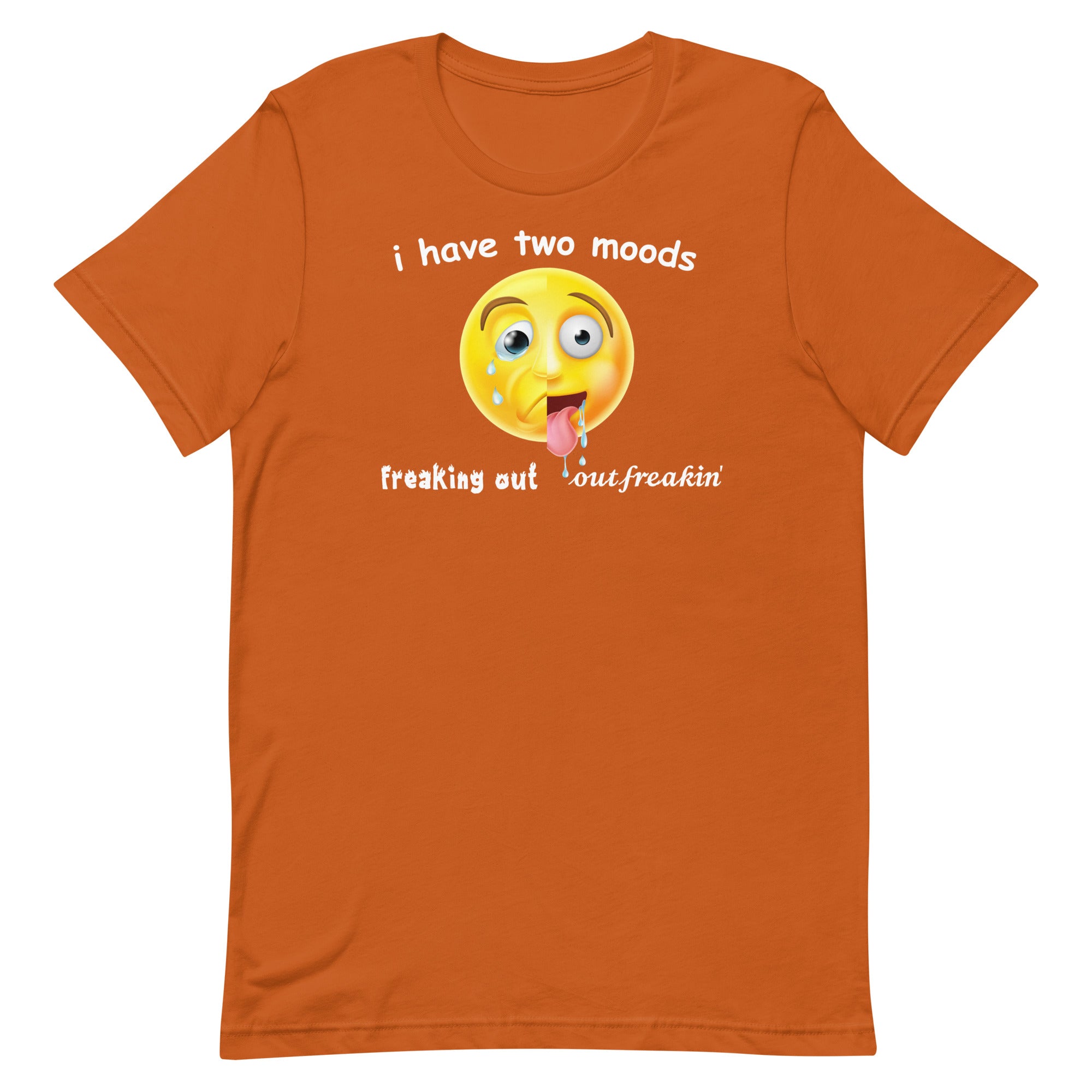 Freaking Out Out Freakin' (Emoji) Unisex t-shirt