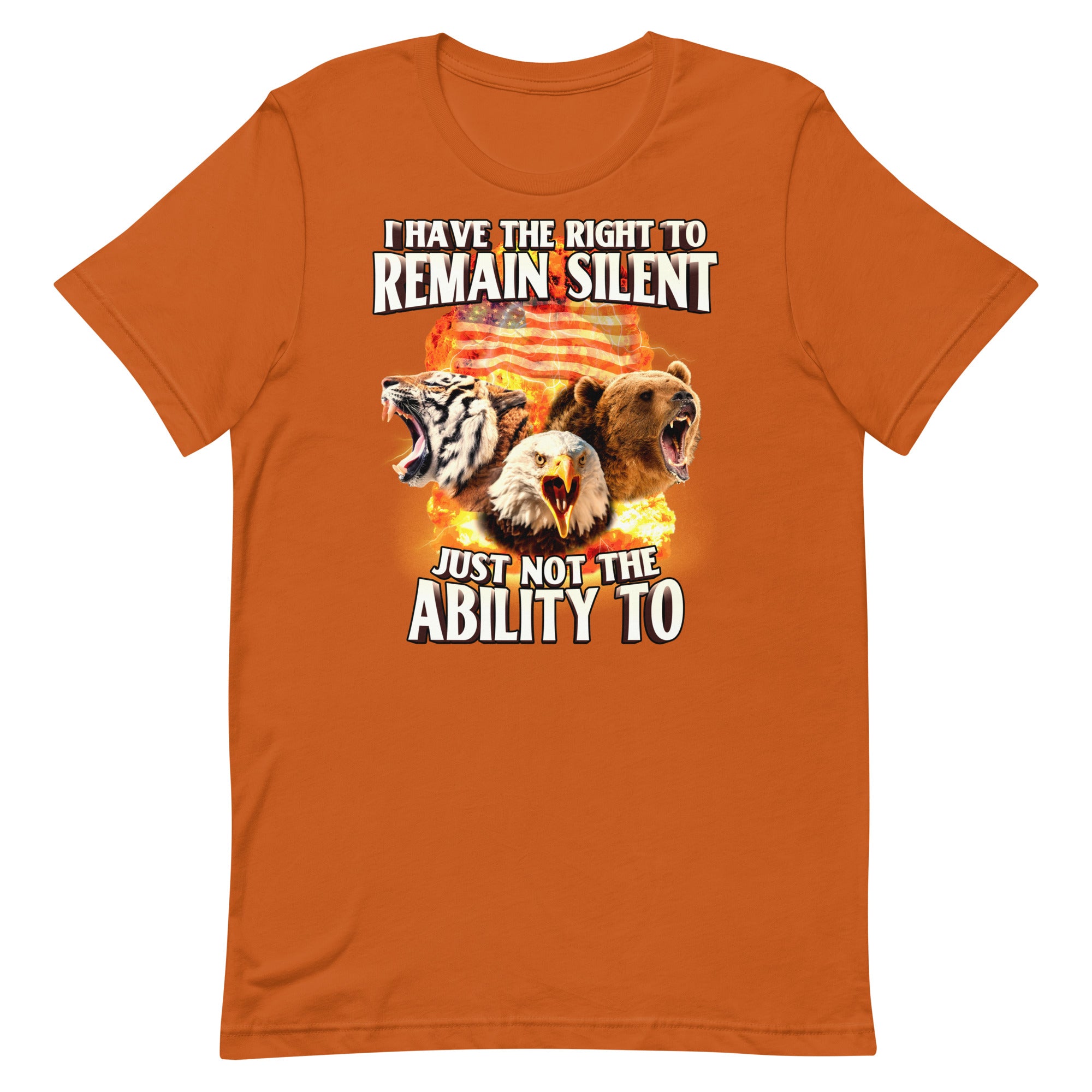 The Right to Remain Silent Unisex t-shirt