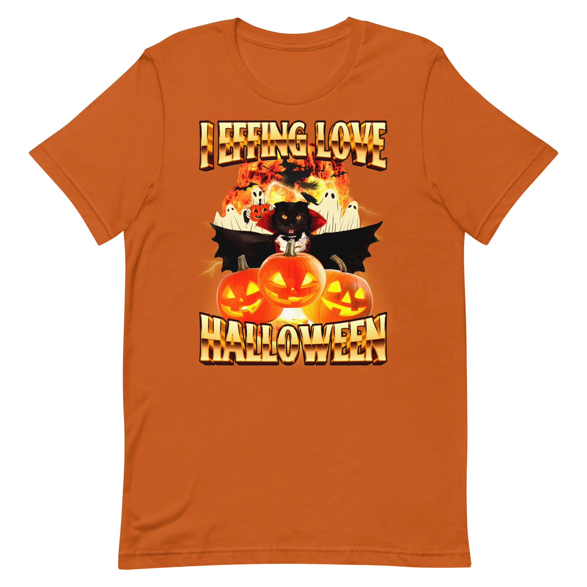 I Effing Love Halloween Unisex t-shirt