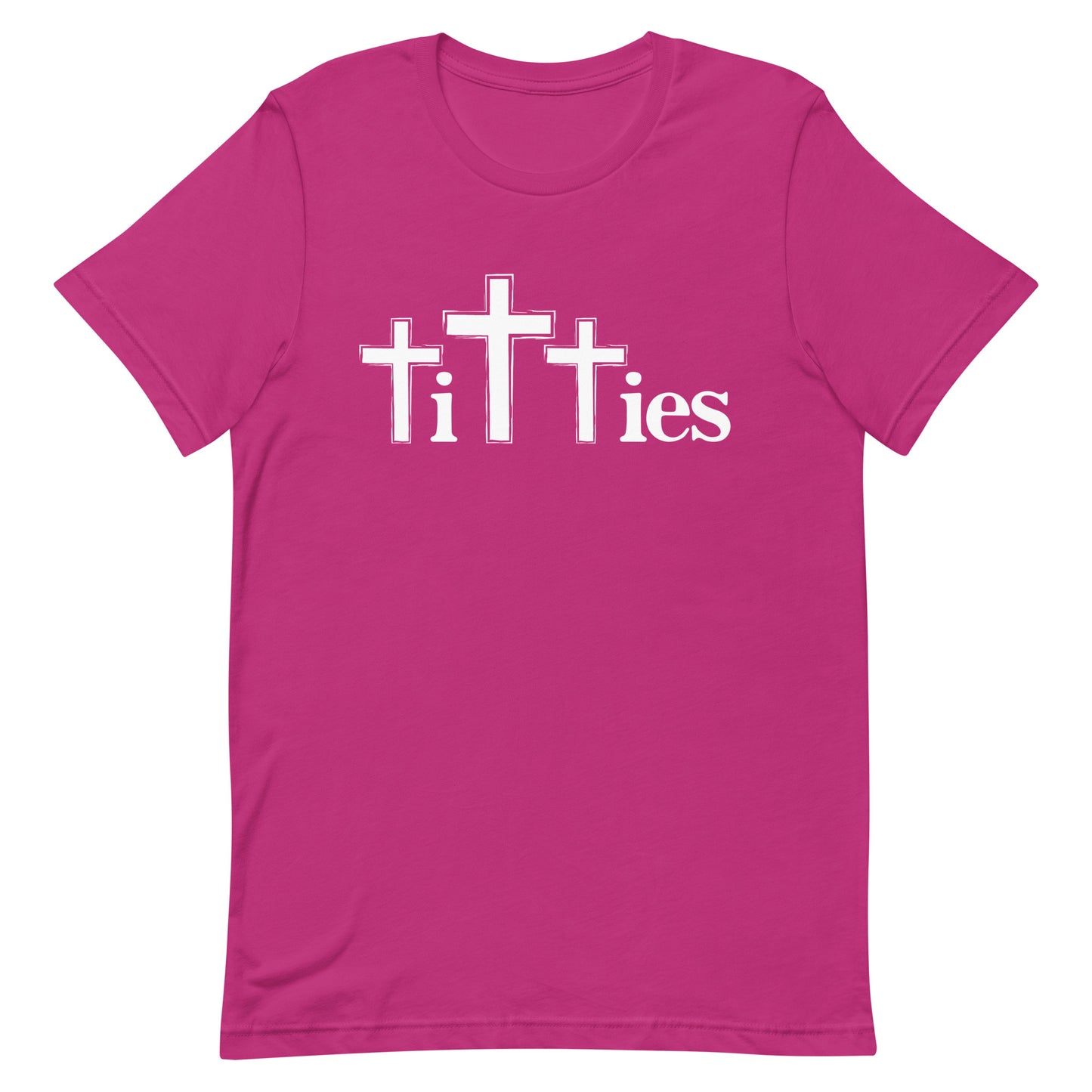 Titties (Crosses) Unisex t-shirt