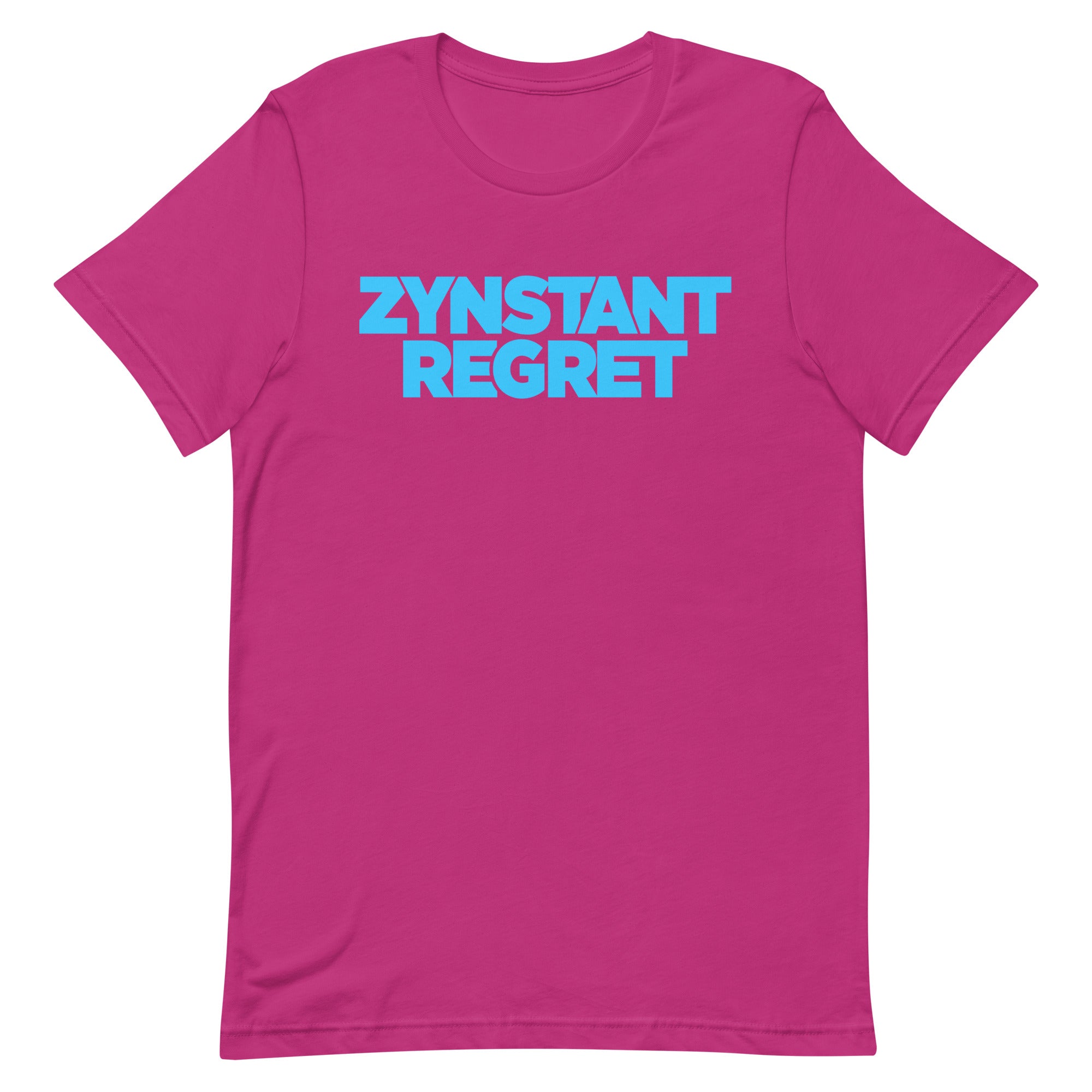 Zynstant Regret Unisex t-shirt