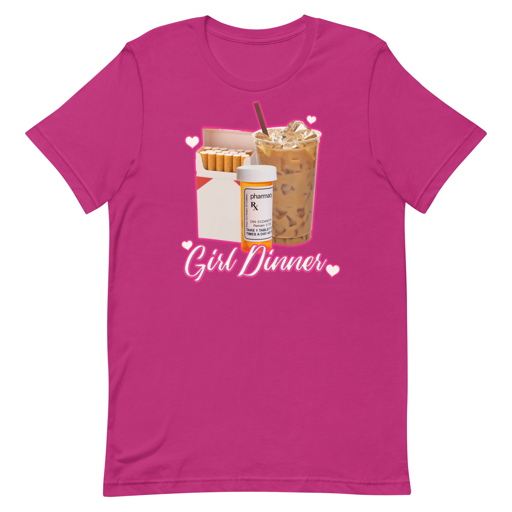 Girl Dinner Unisex t-shirt