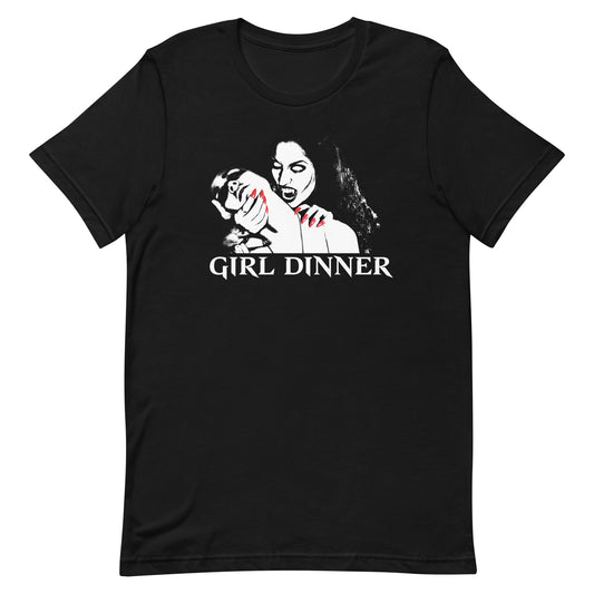 Girl Dinner (Vampire) Unisex t-shirt