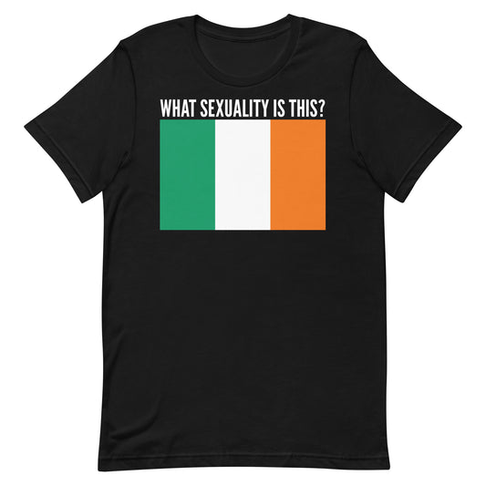 What Sexuality is This? (Irish Flag) Unisex t-shirt