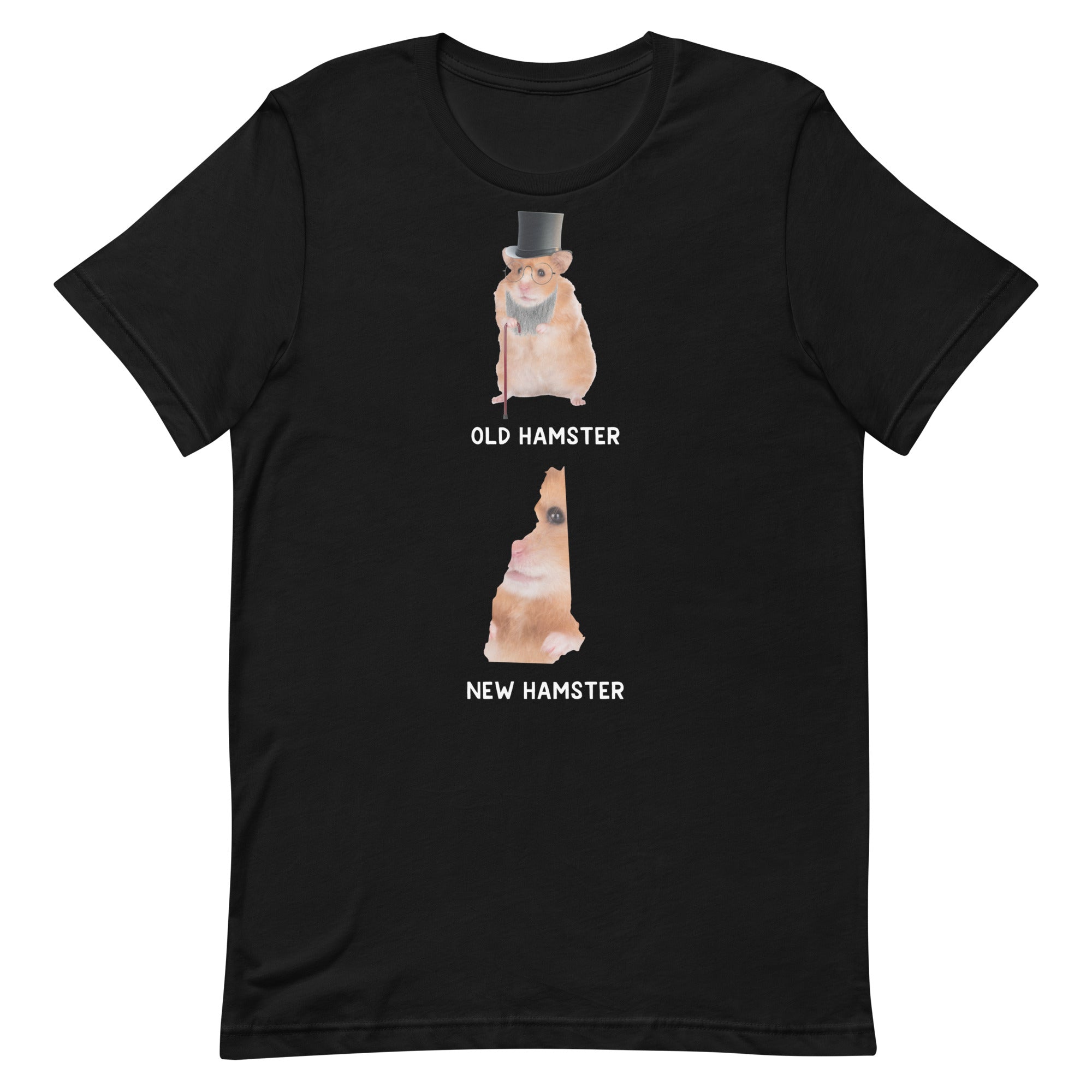 Old Hamster New Hamster (New Hampshire) Unisex t-shirt