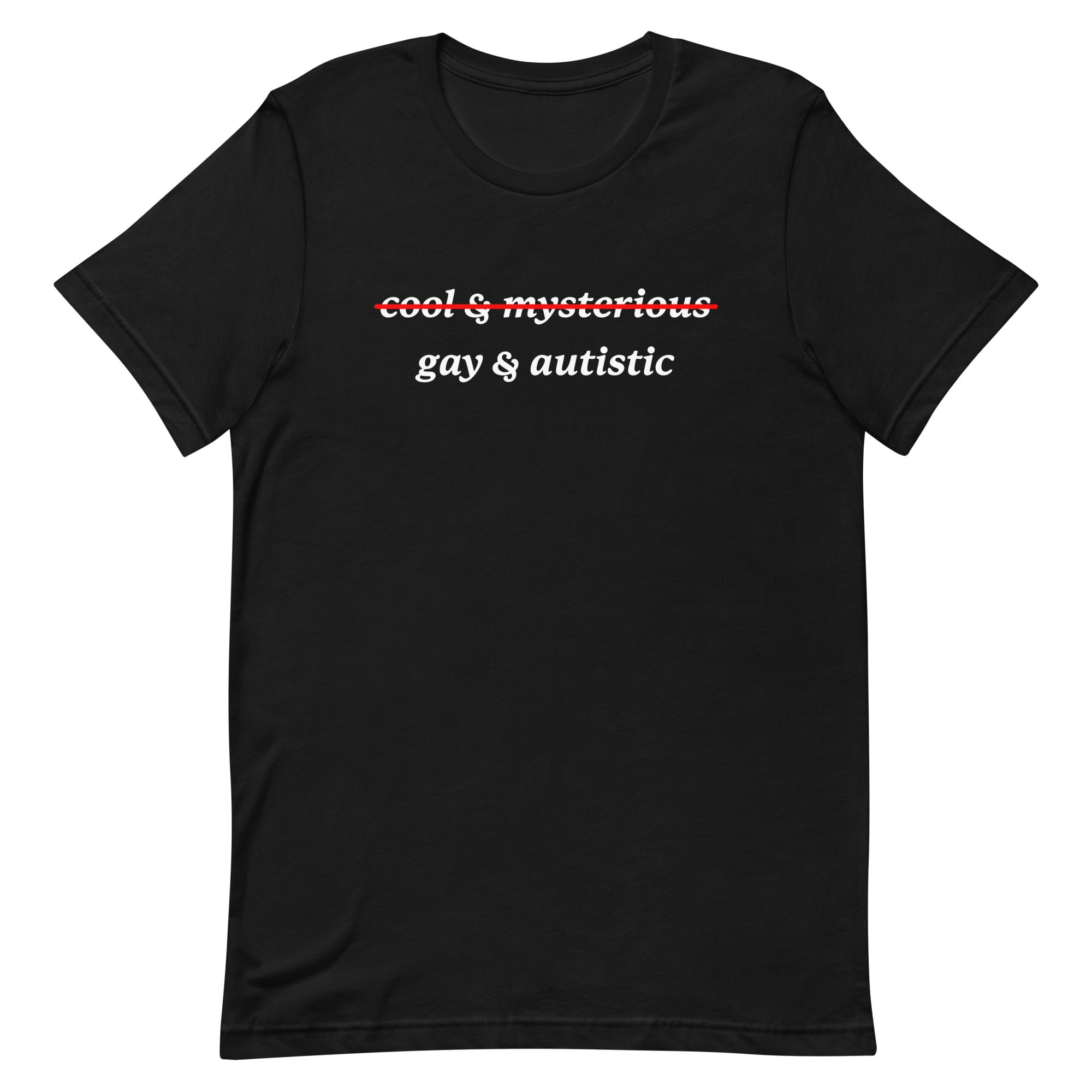 Gay & Autistic Unisex t-shirt