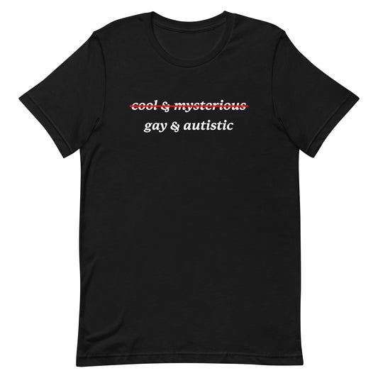 Gay & Autistic Unisex t-shirt