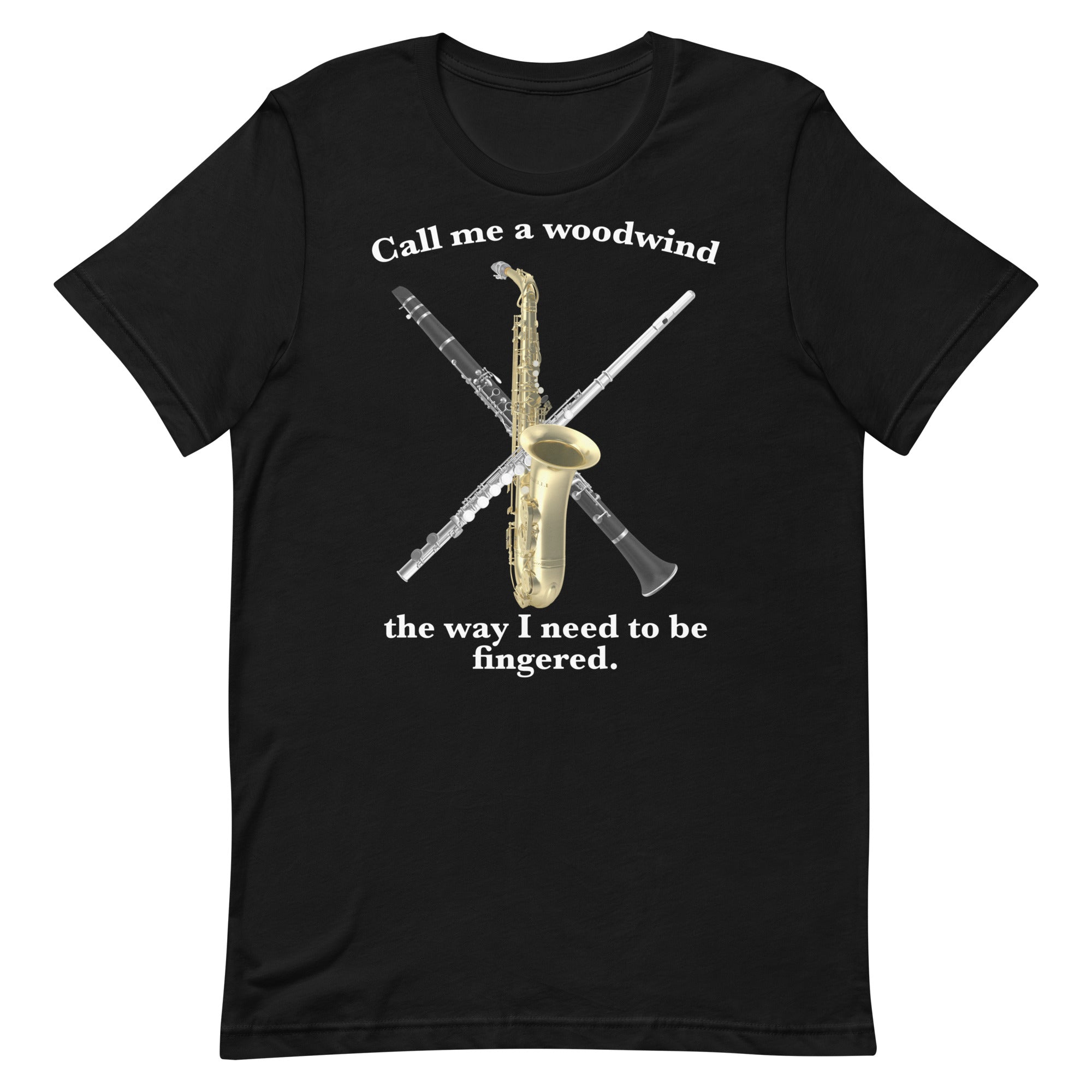 Call Me a Woodwind Unisex t-shirt