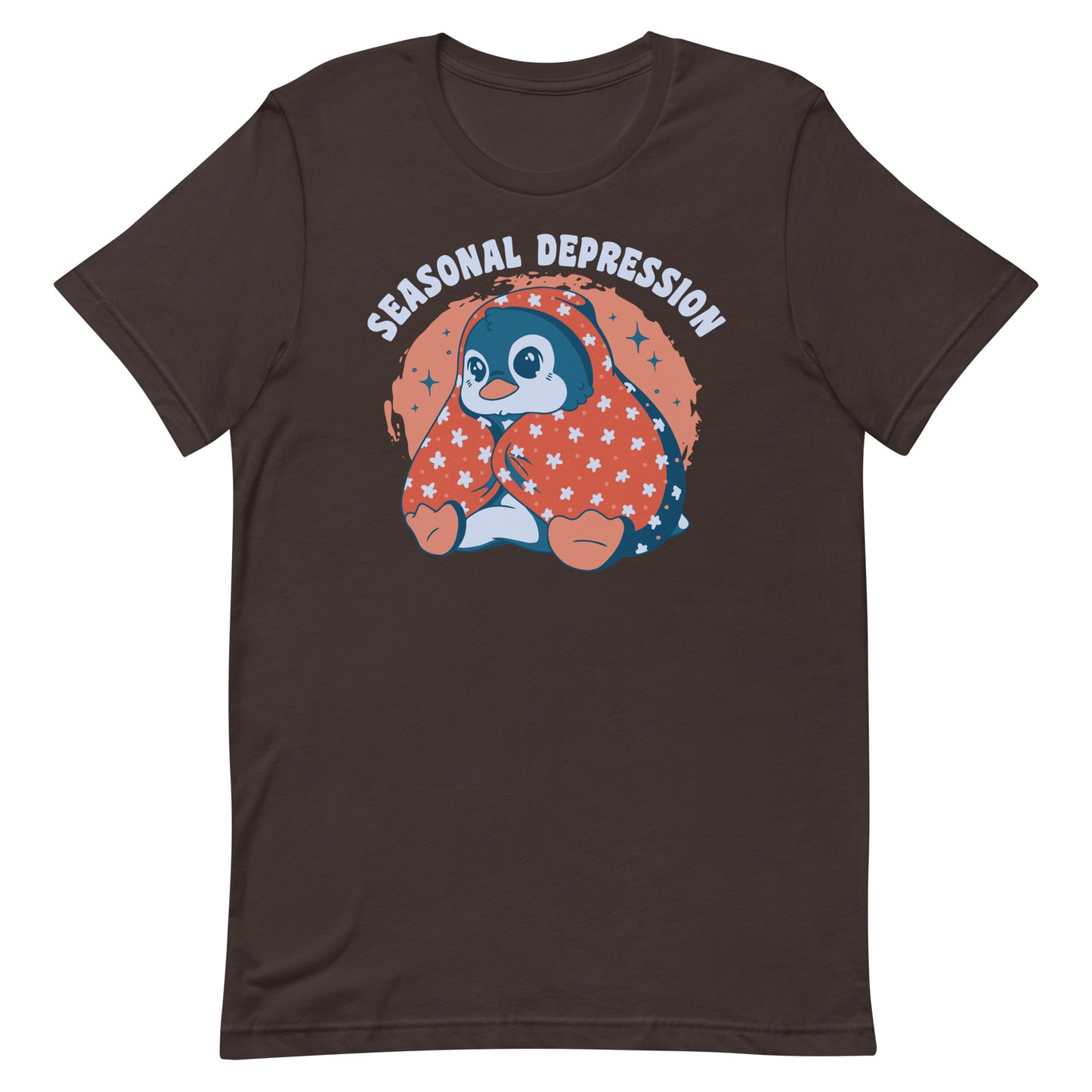 Seasonal Depression Penguin Unisex t-shirt
