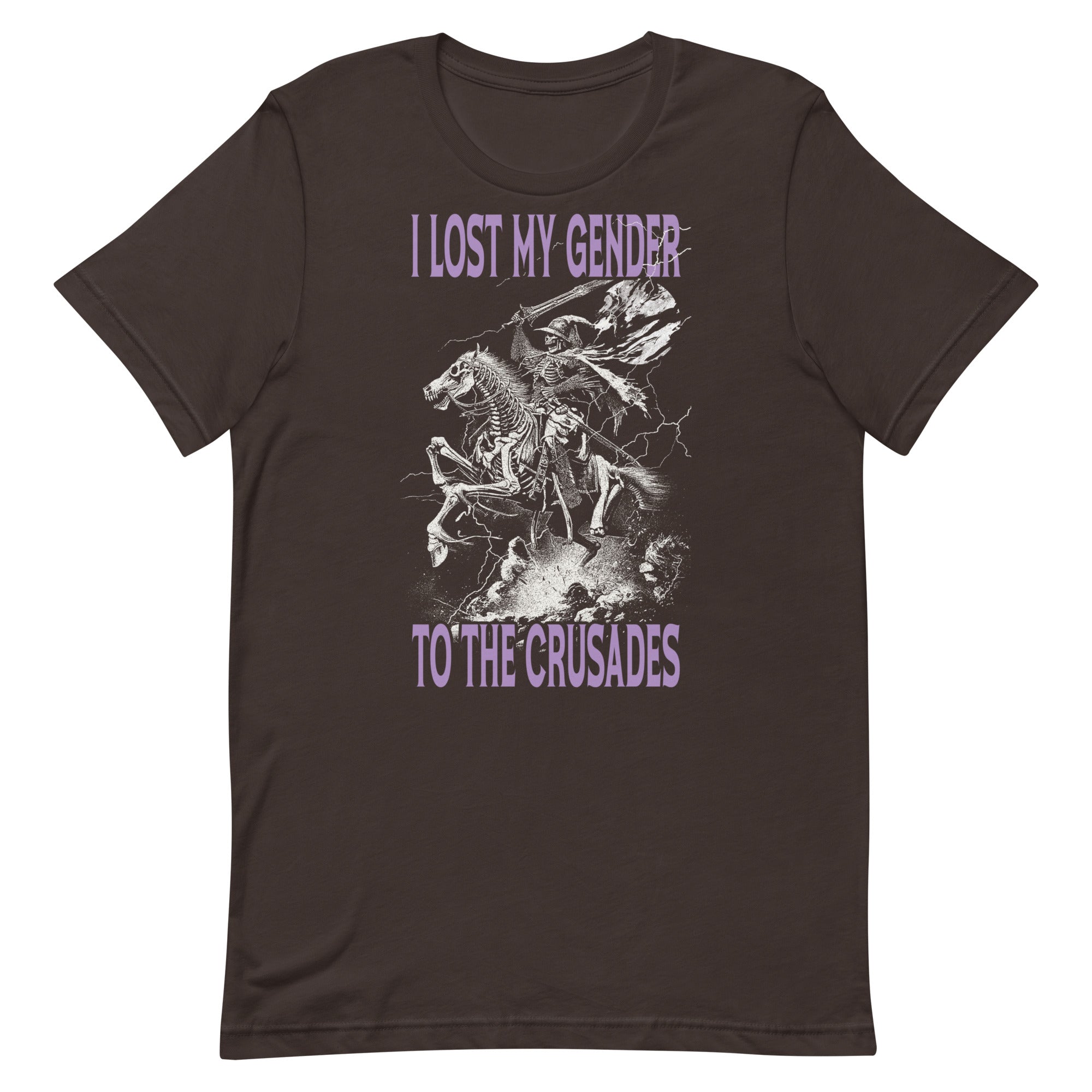 I Lost My Gender to the Crusades Unisex t-shirt