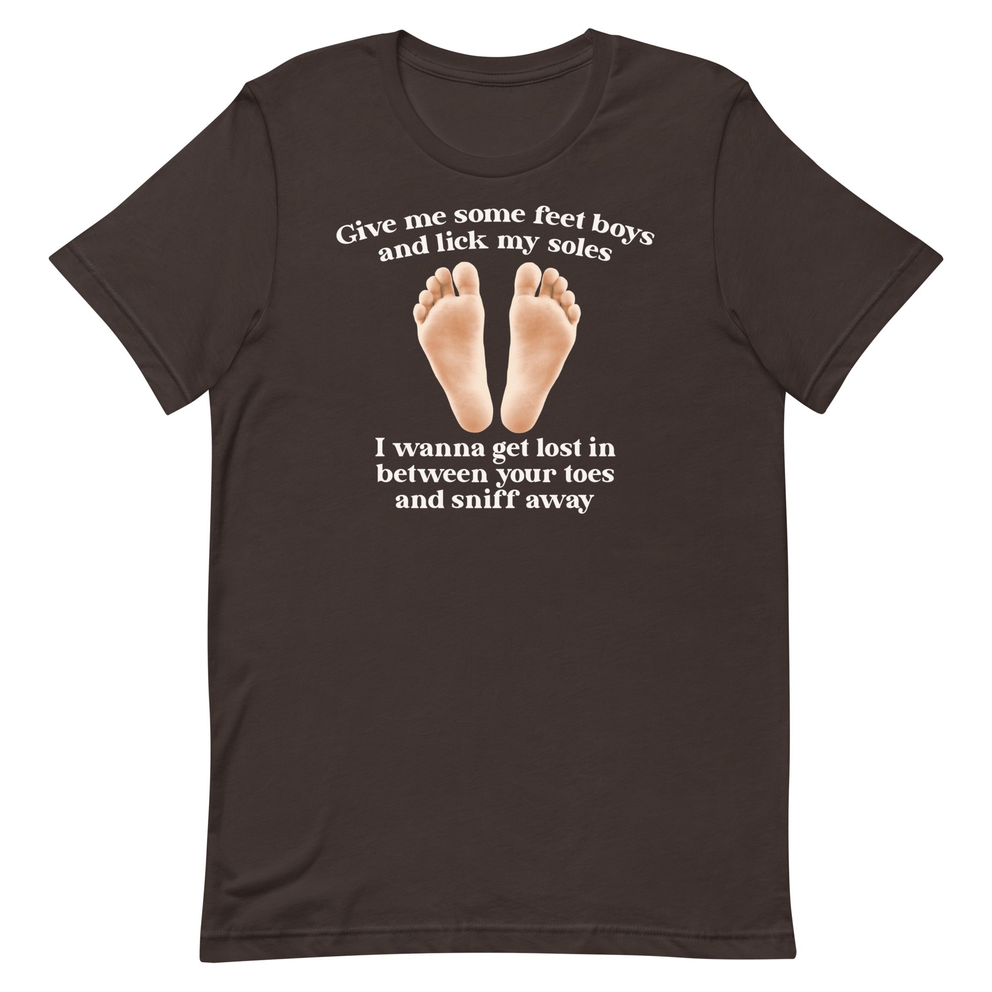 Give Me The Feet Boys Unisex t-shirt