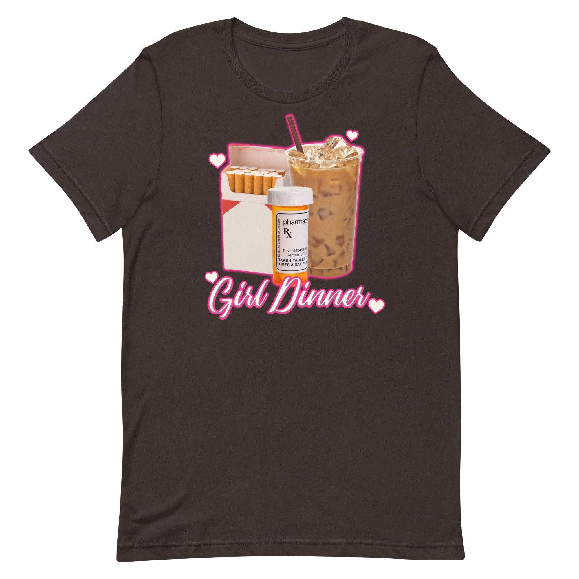 Girl Dinner Unisex t-shirt