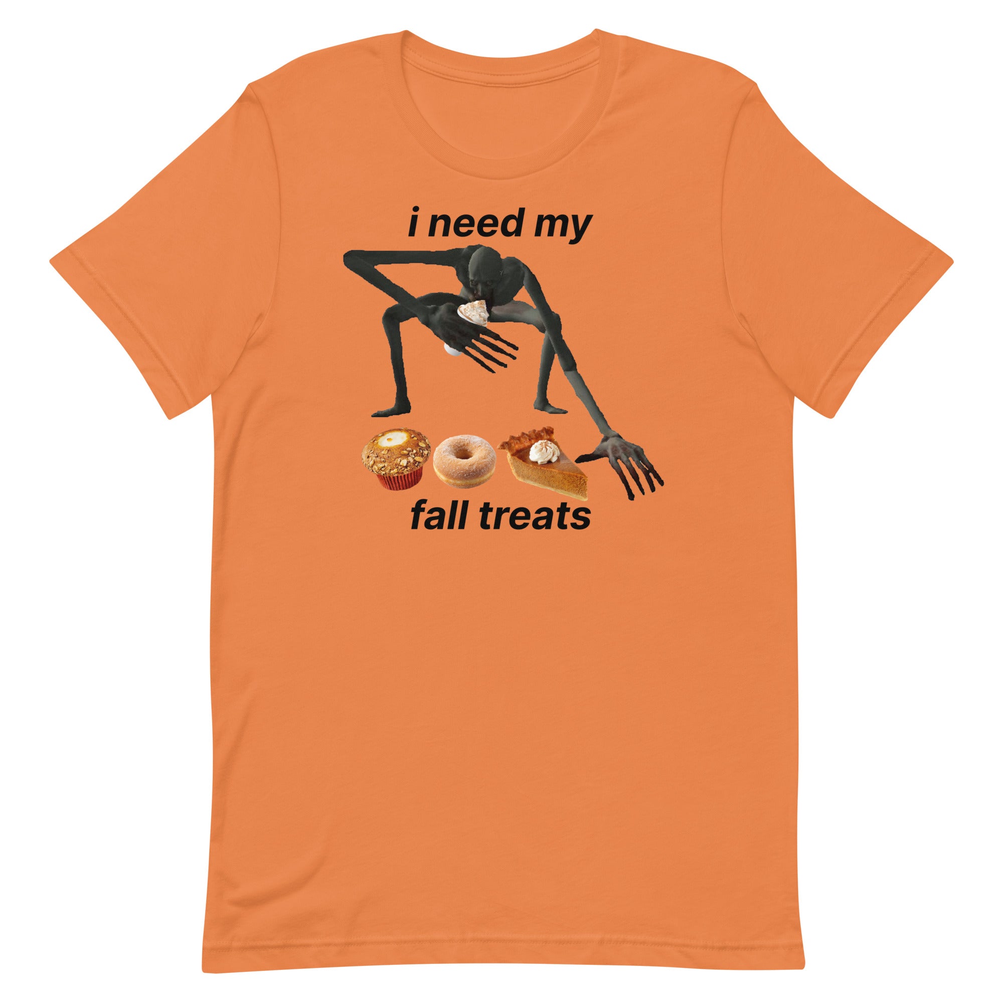 I Need My Fall Treats Unisex t-shirt