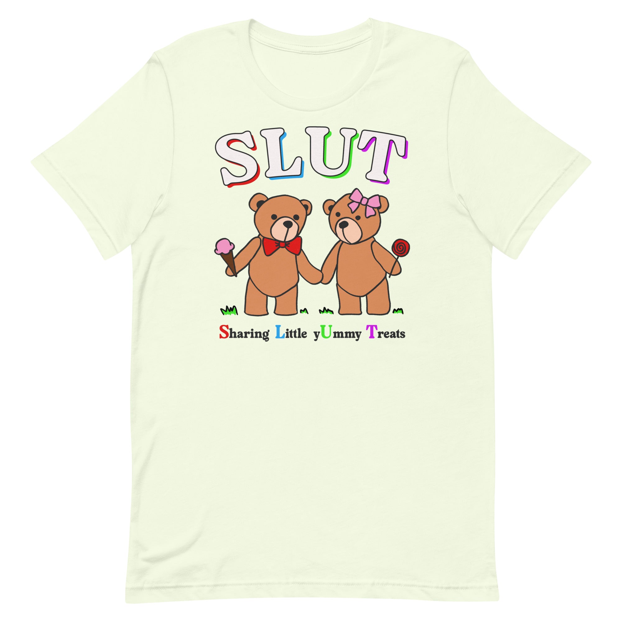 SLUT (Sharing Little yUmmy Treats) Unisex t-shirt