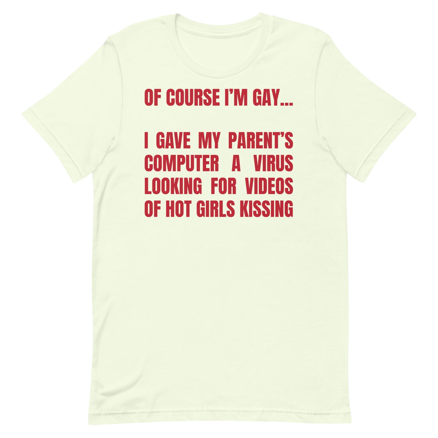 Of Course I'm Gay Unisex t-shirt