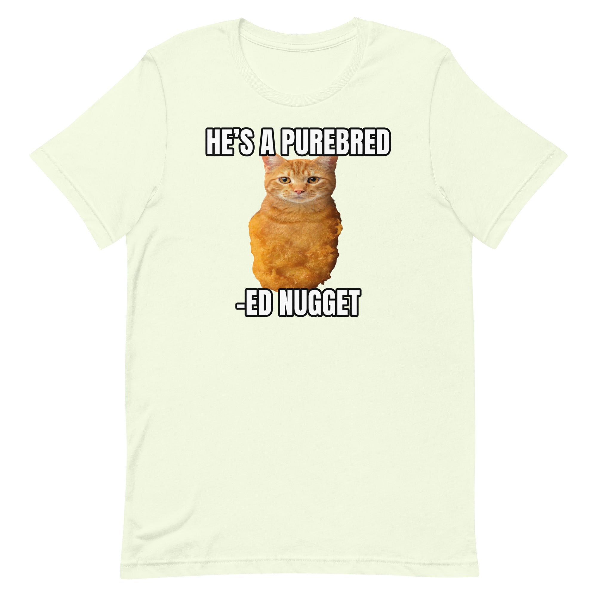 Cat Nugget (Purebred) Unisex t-shirt