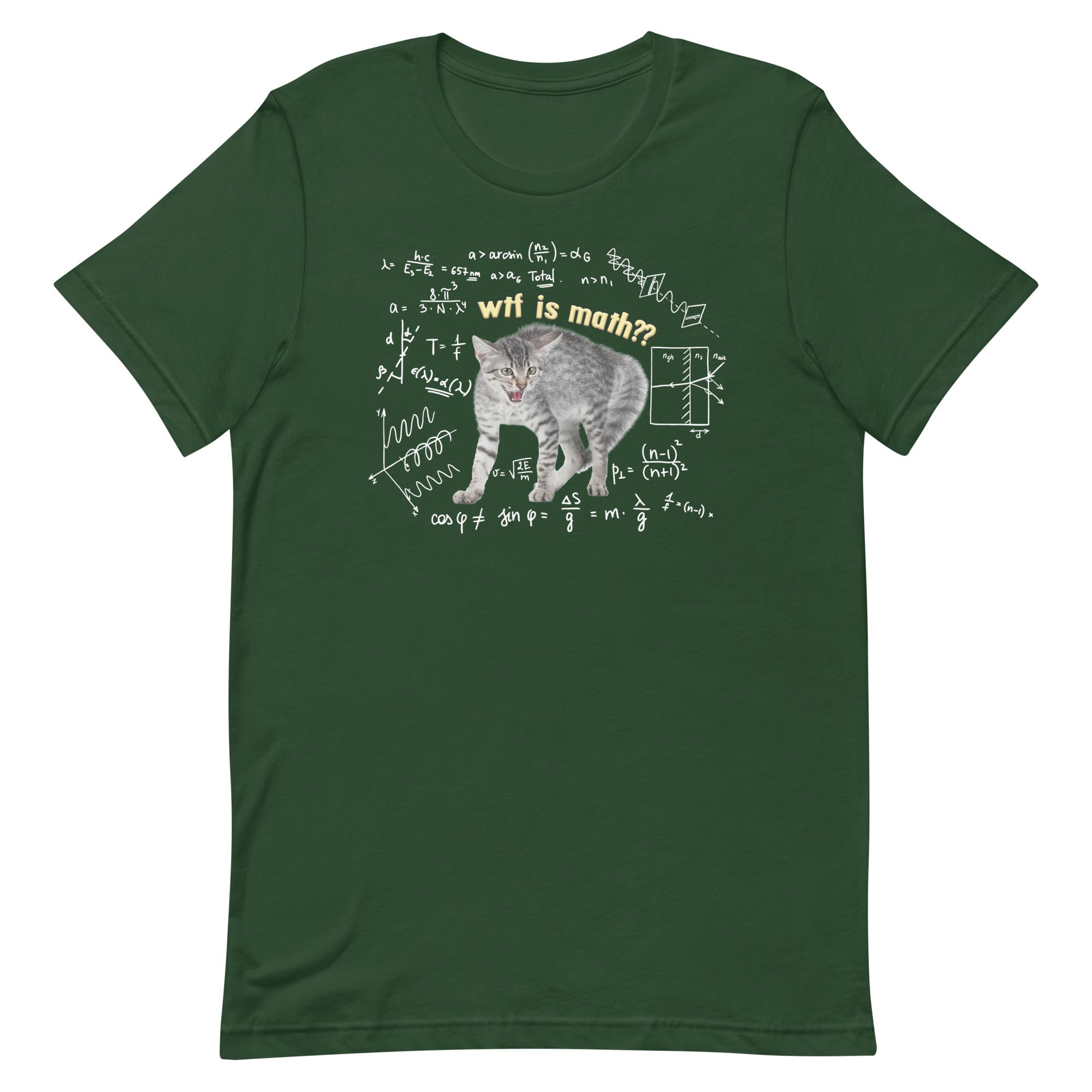 Wtf is Math Unisex t-shirt