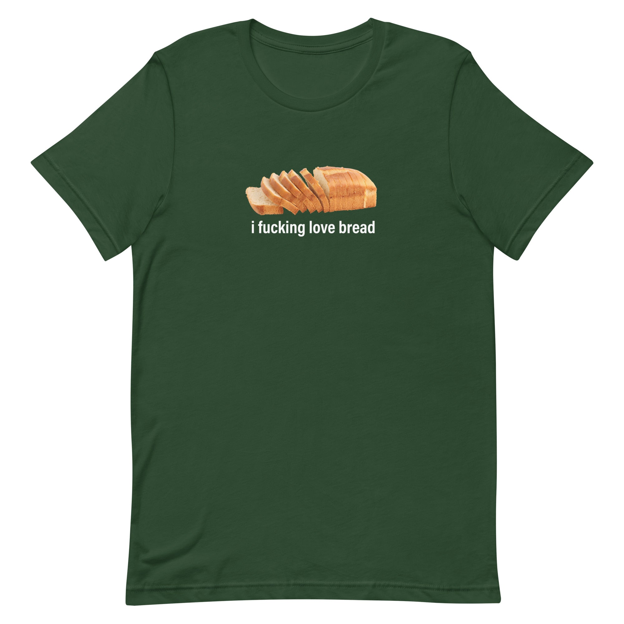 I Fucking Love Bread (Simple) Unisex t-shirt