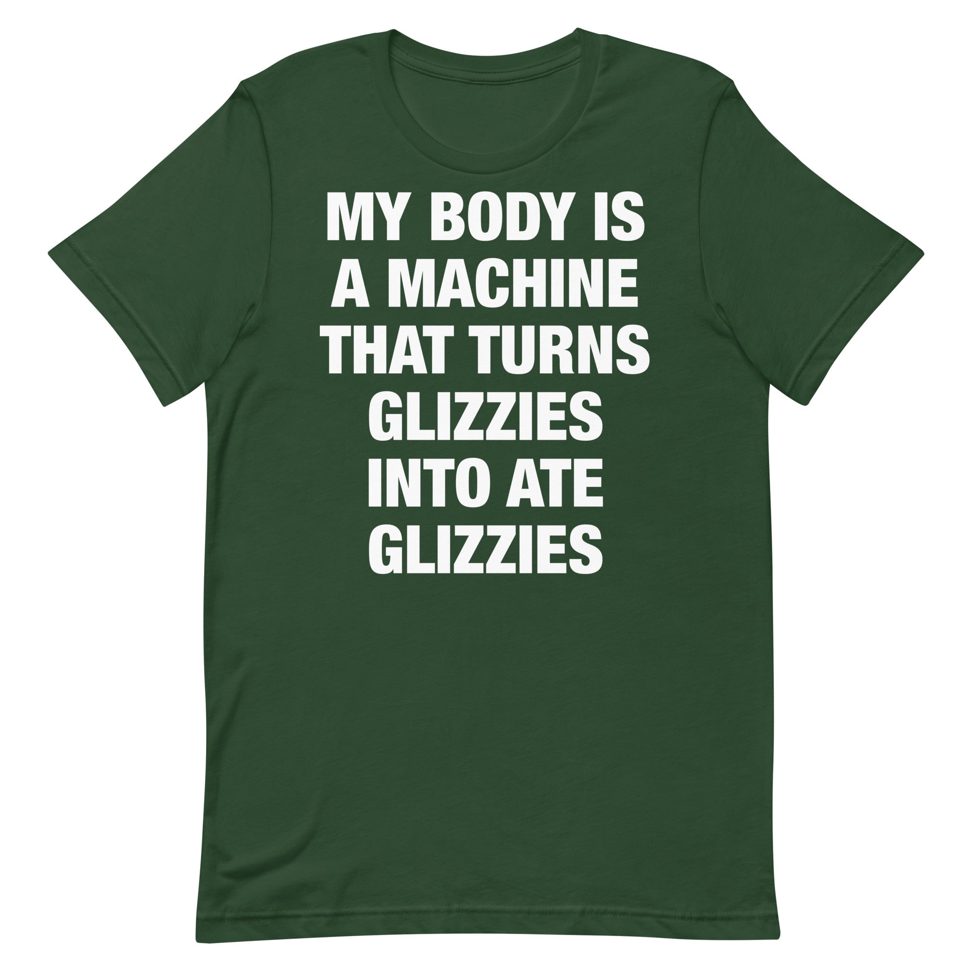 Glizzies Into Ate Glizzies Unisex t-shirt