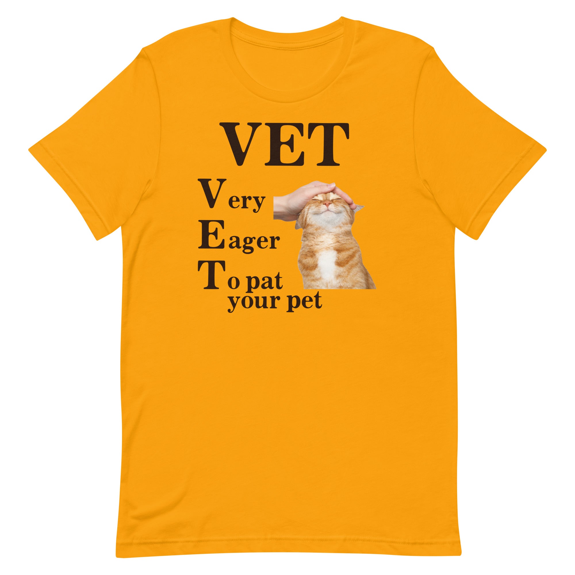 VET (Very Eager to Pat) Unisex t-shirt