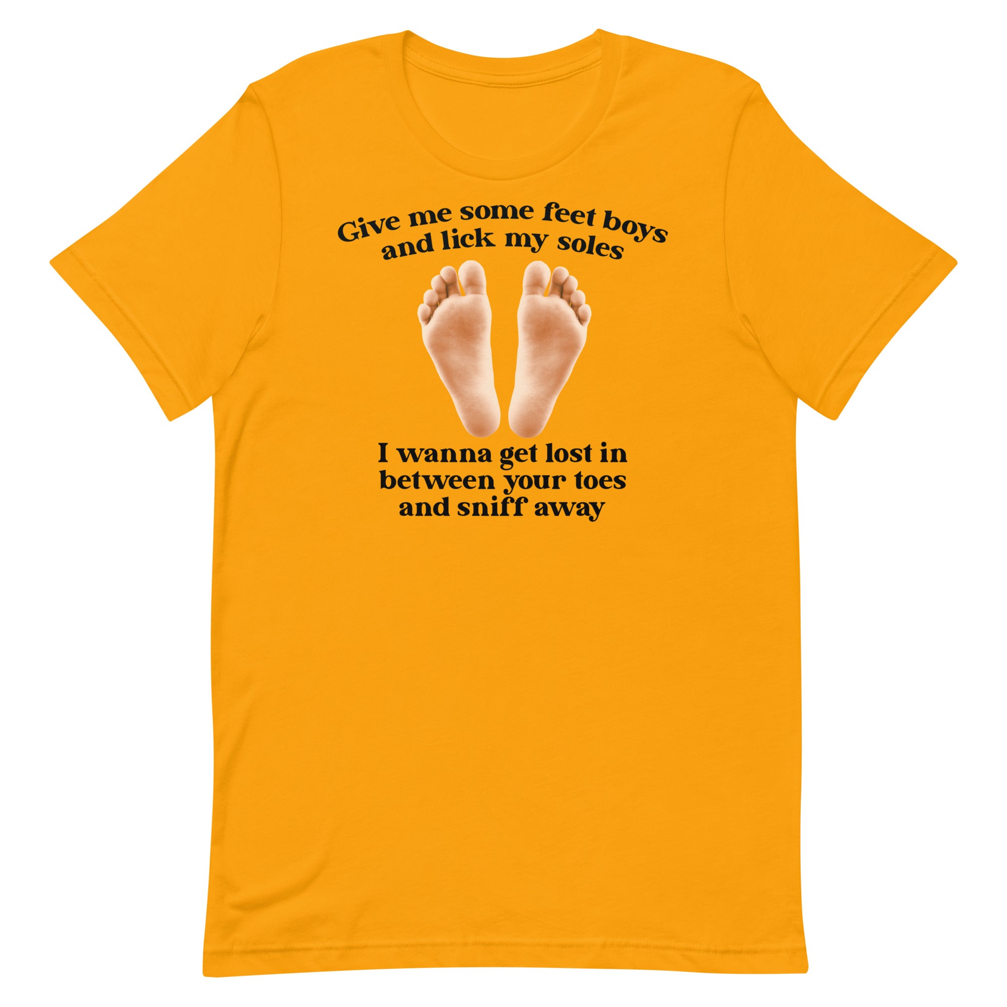 Give Me The Feet Boys Unisex t-shirt