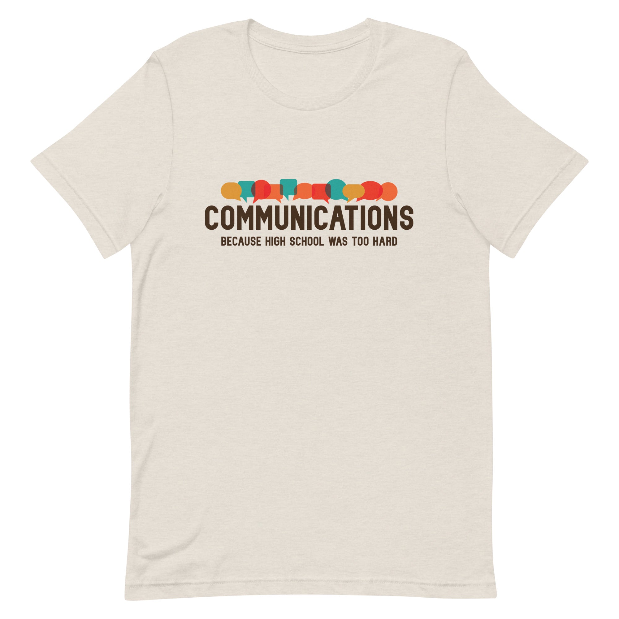 Communications Major Unisex t-shirt