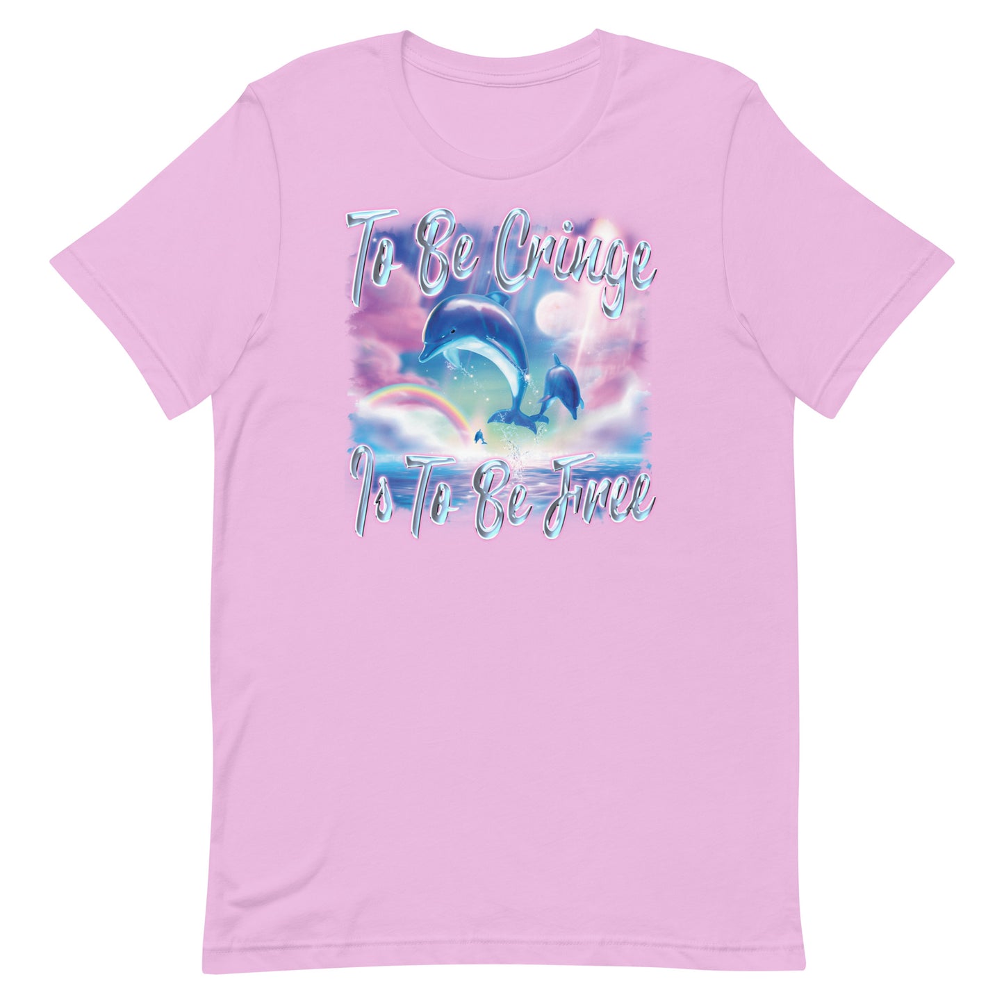 To Be Be Cringe (Dolphin) Unisex t-shirt