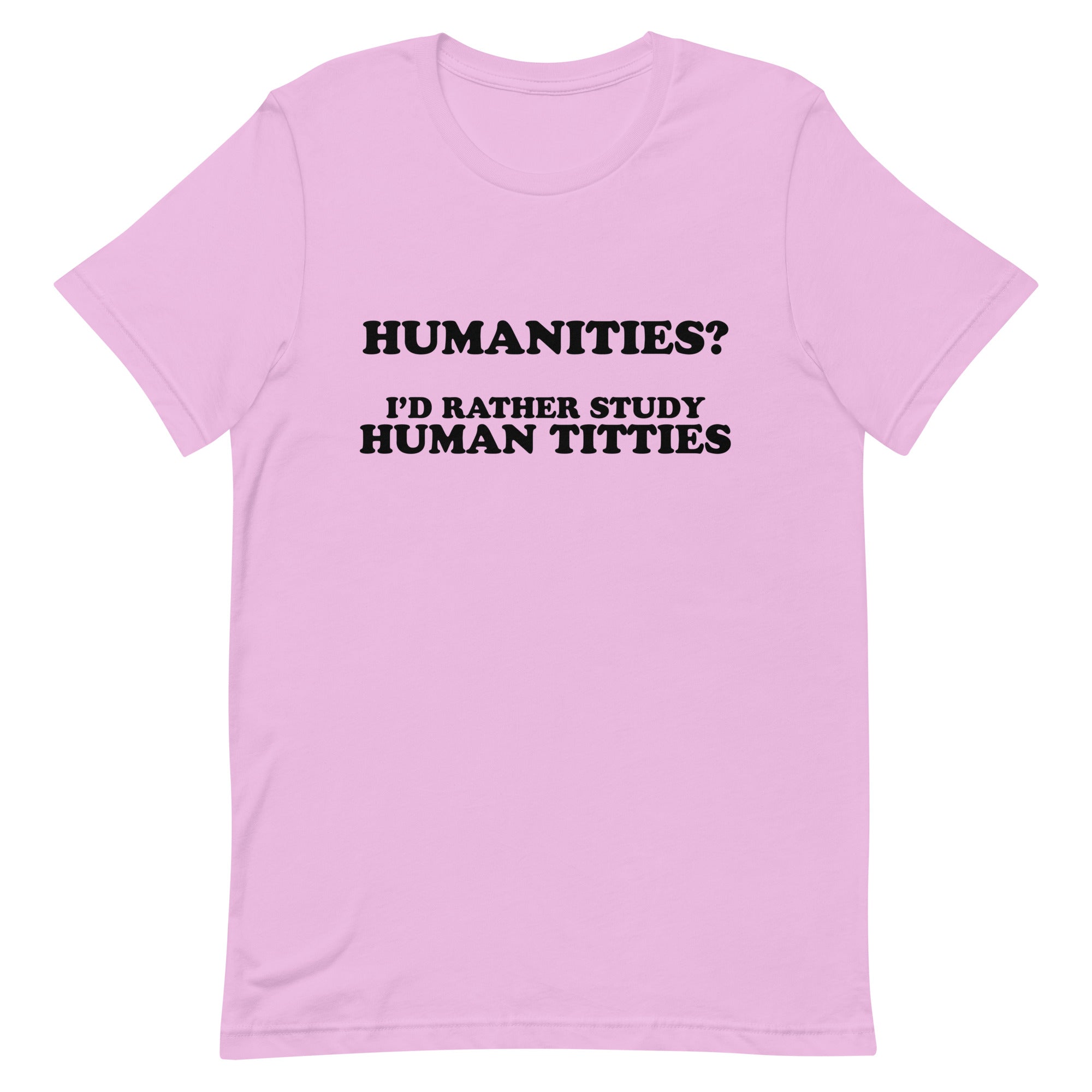 Humanities (Human Titties) Unisex t-shirt