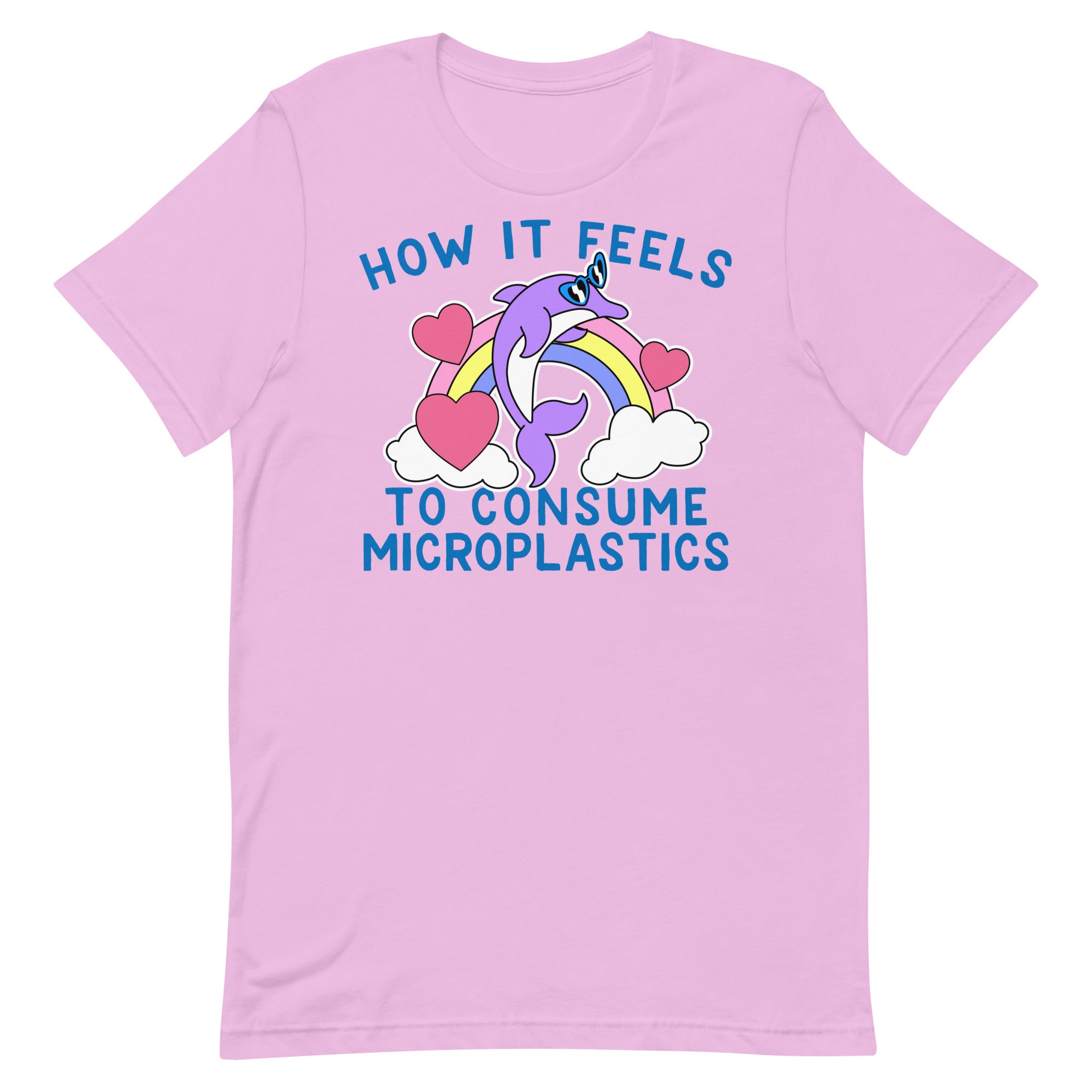 How it Feels to Consume Microplastics Unisex t-shirt