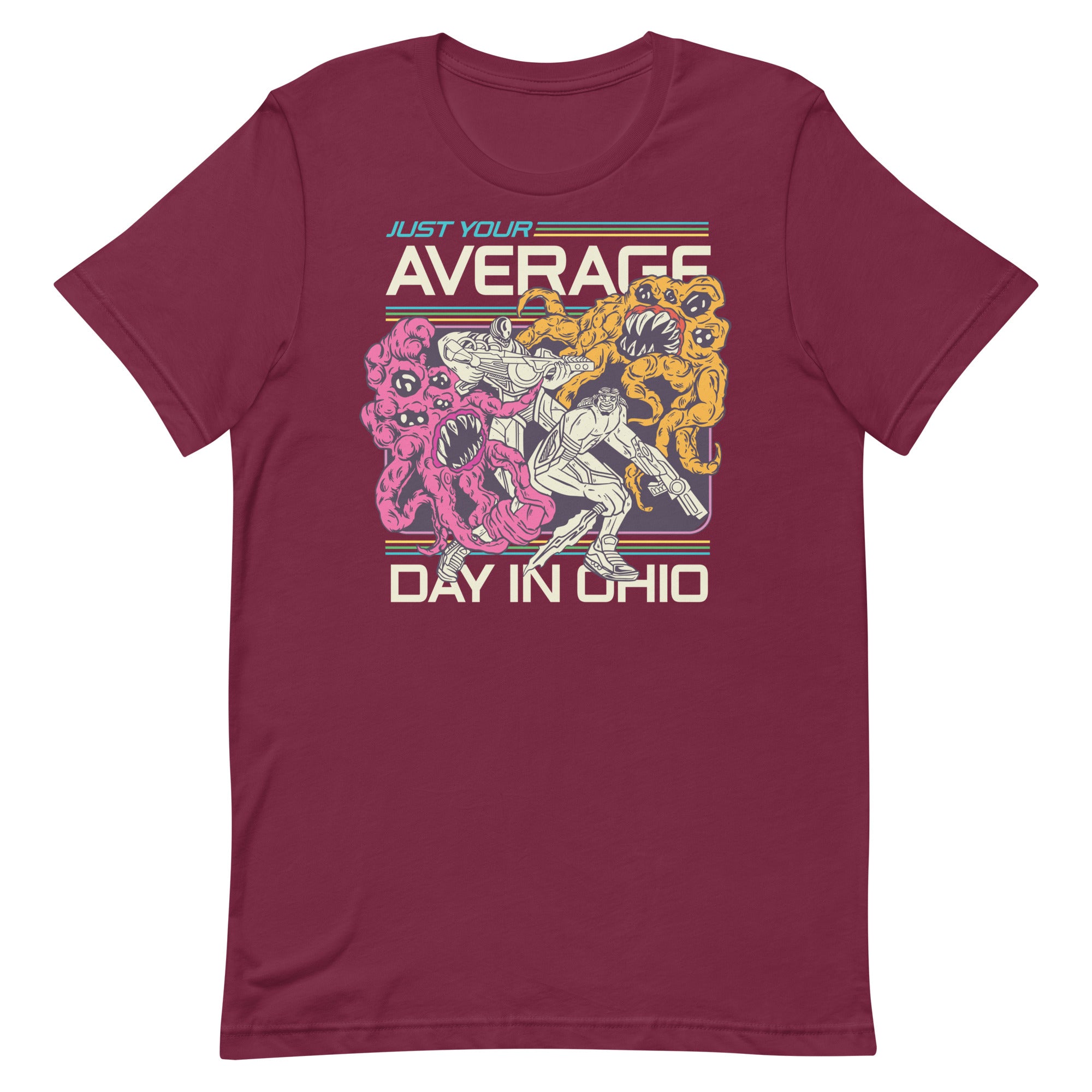 Your Average Day in Ohio Unisex t-shirt