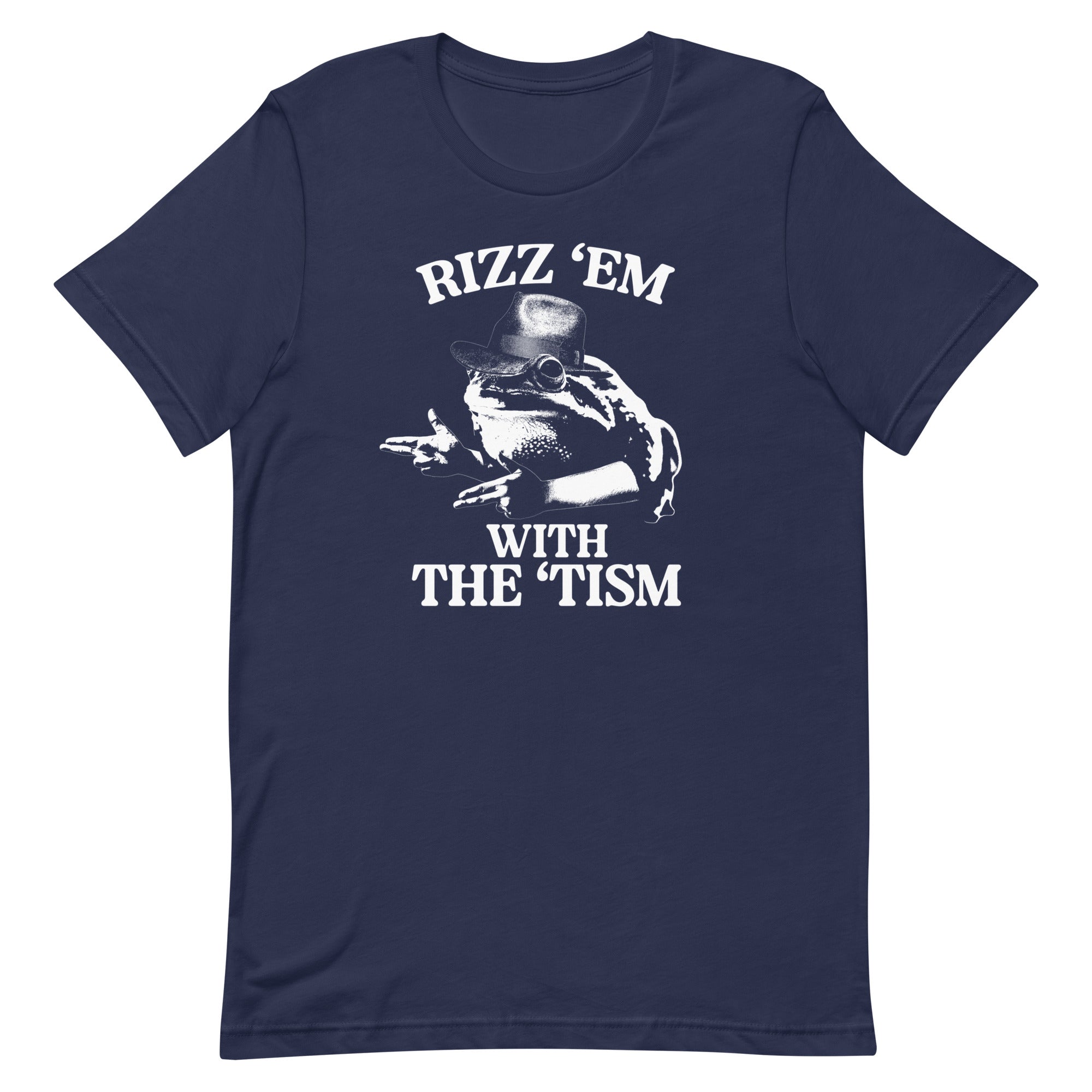 Rizz 'Em With the 'Tism (Frog) Unisex t-shirt