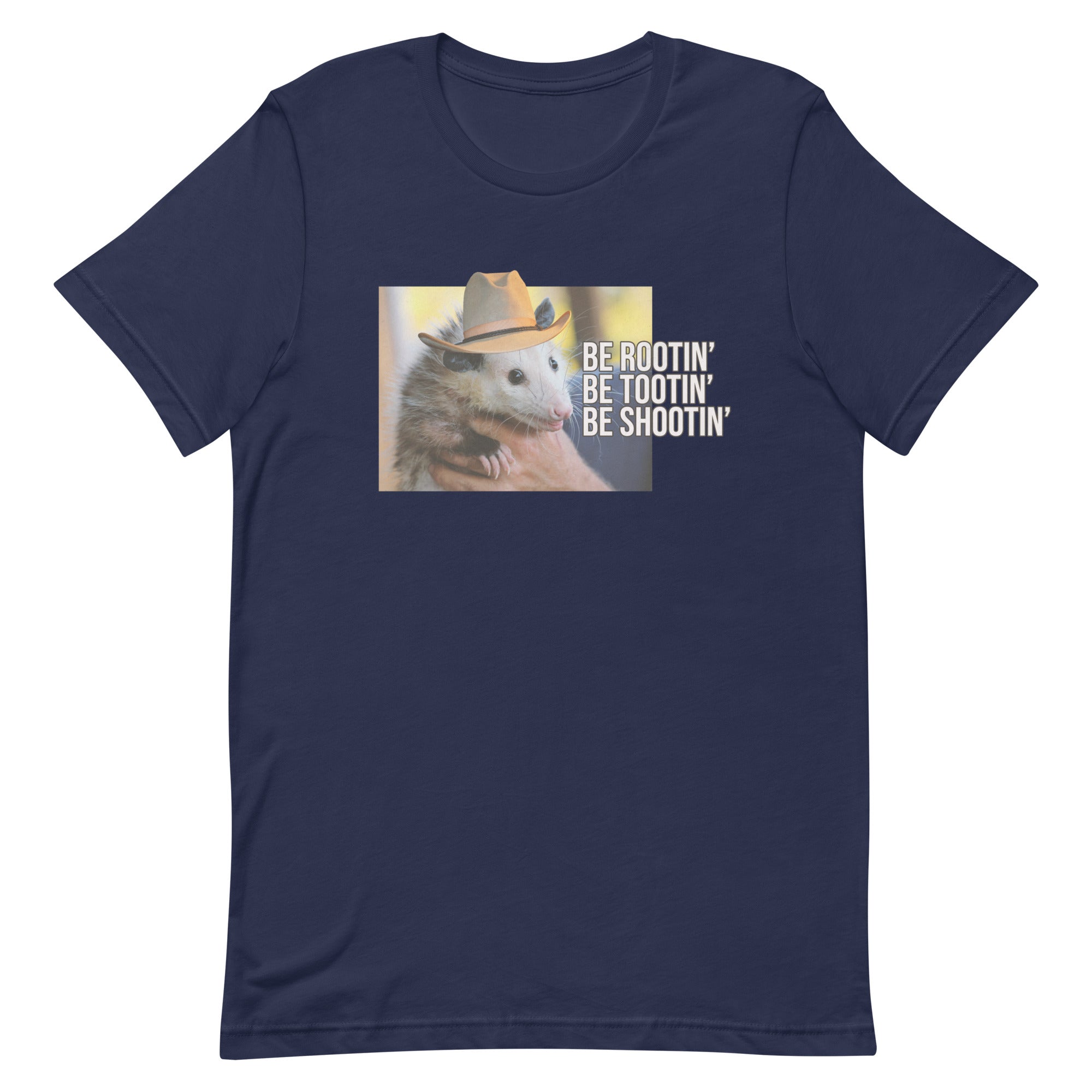 Cowboy Possum unisex t-shirt