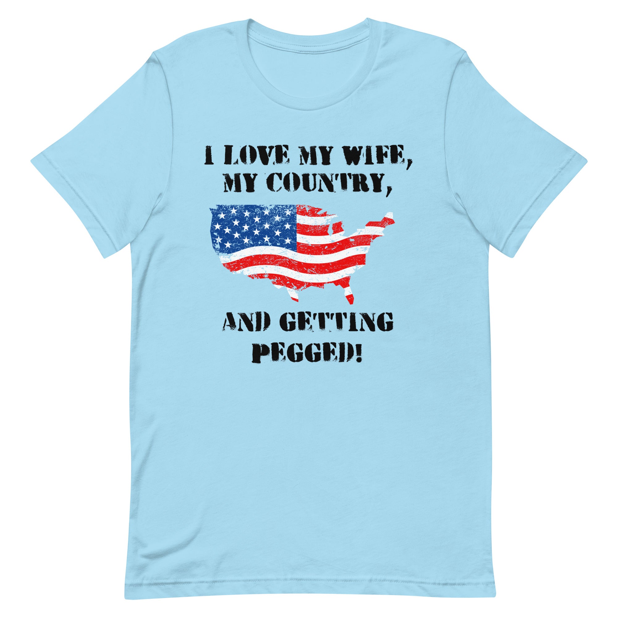 I Love My Country Unisex t-shirt