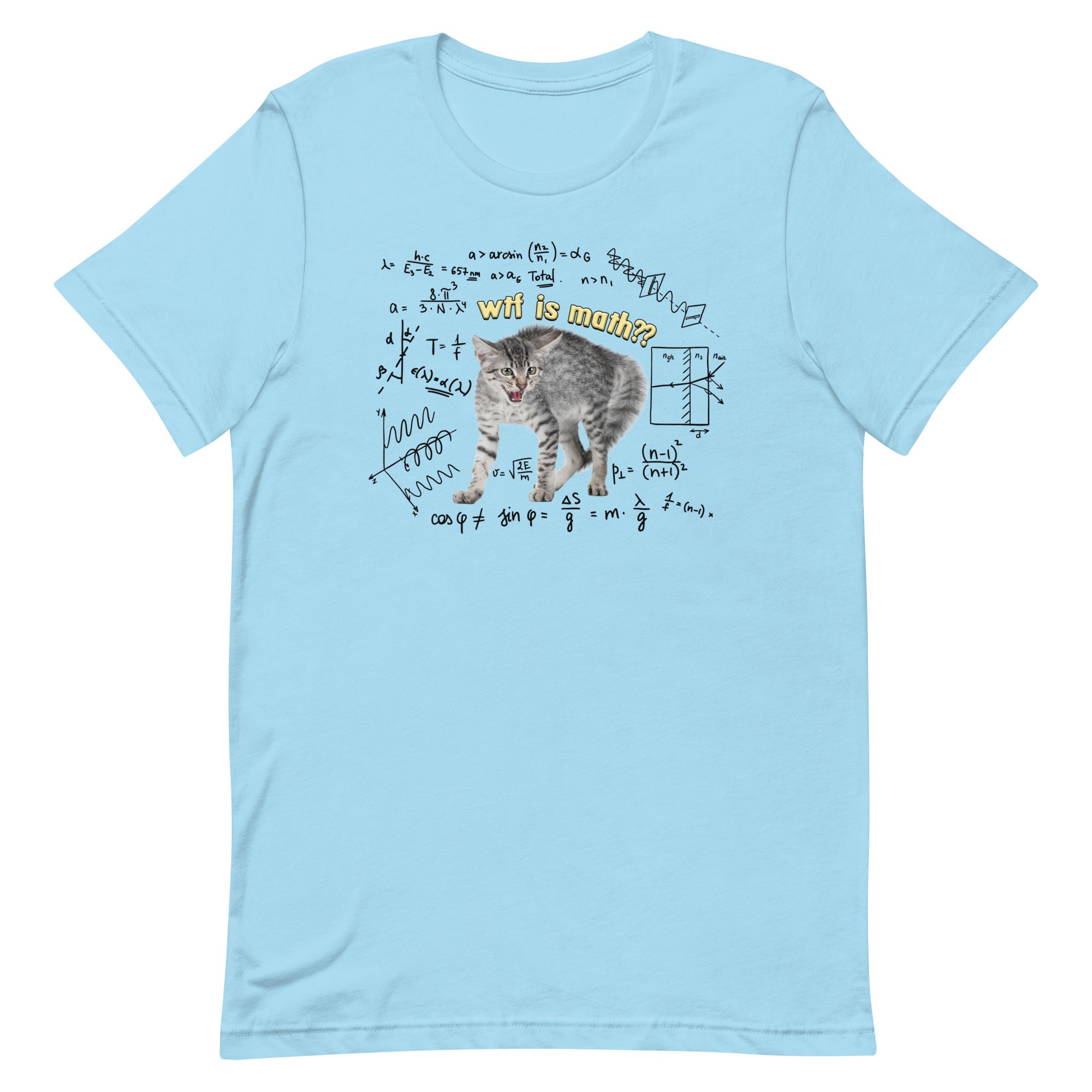 Wtf is Math Unisex t-shirt