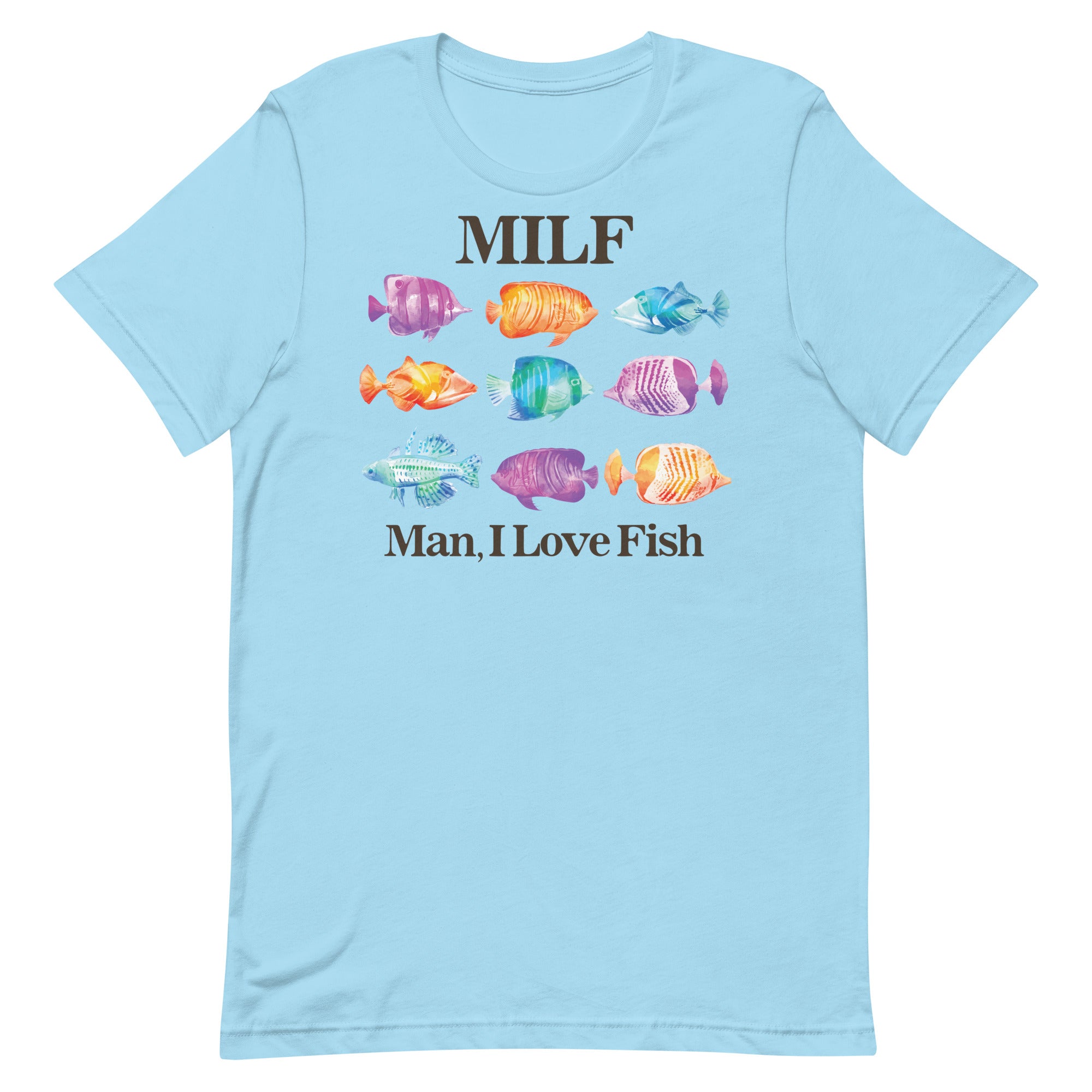 MILF Man I Love Fish Unisex t-shirt