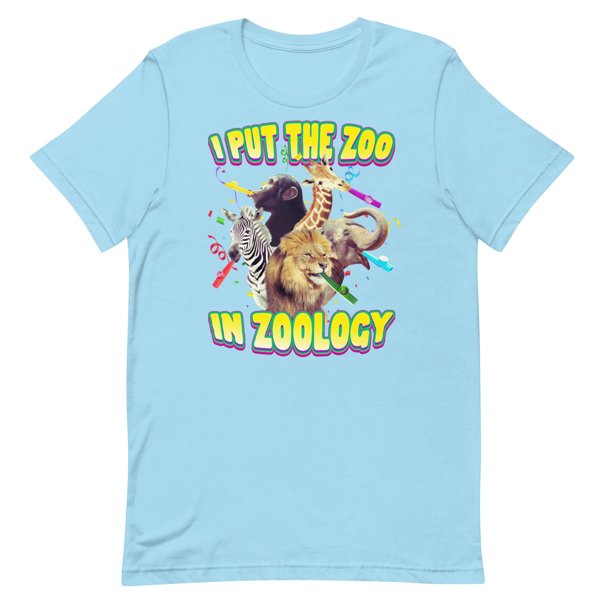 I Put the Zoo in Zoology (Kazoo) Unisex t-shirt