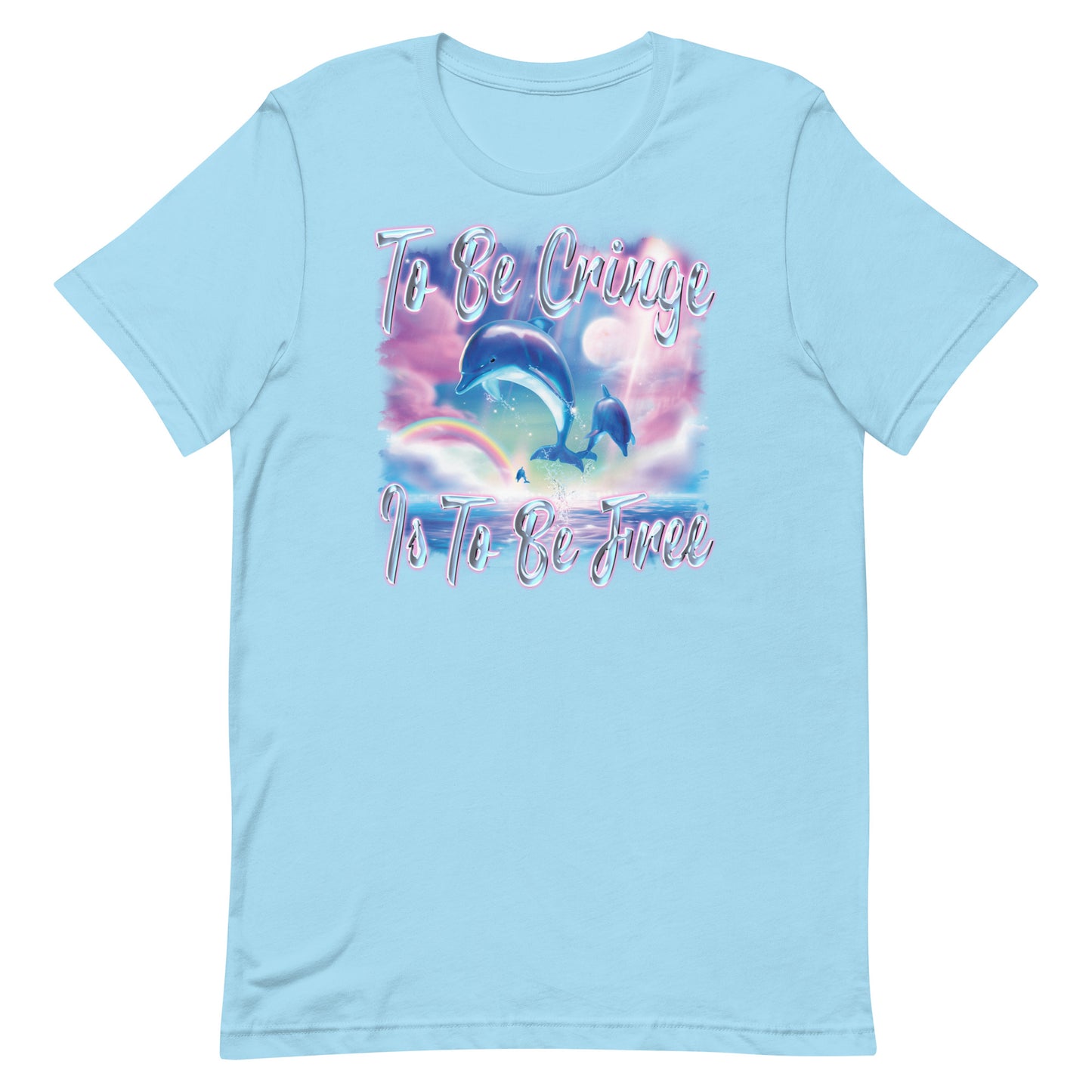 To Be Be Cringe (Dolphin) Unisex t-shirt