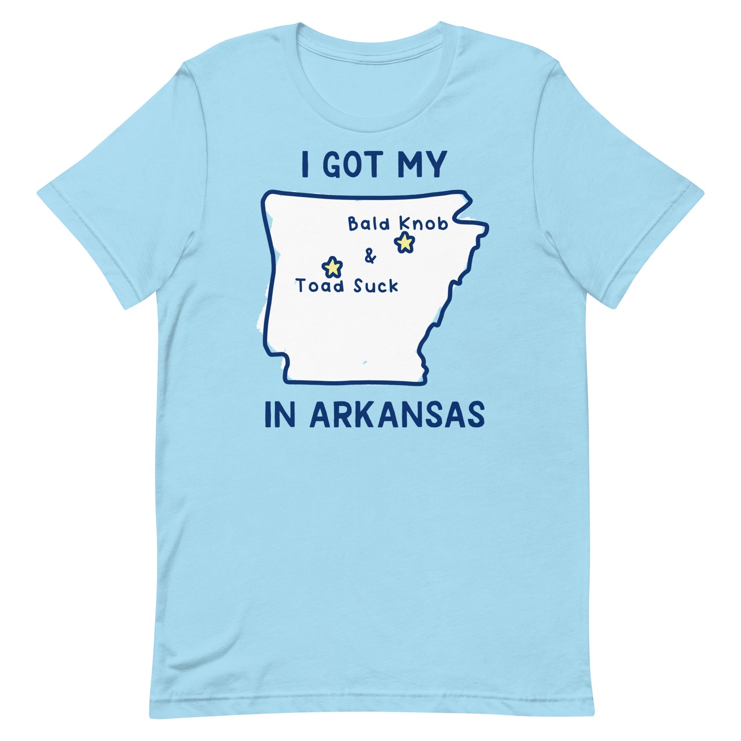 Bald Knob Toad Suck Arkansas Unisex t-shirt